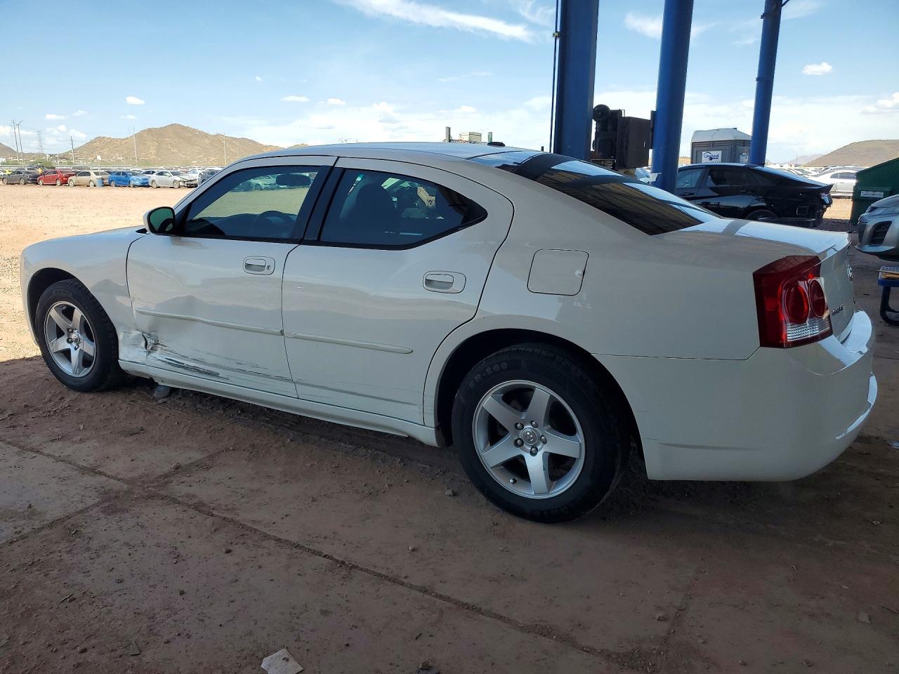 2010 Dodge Charger White vin: 2B3CA4CVXAH153511