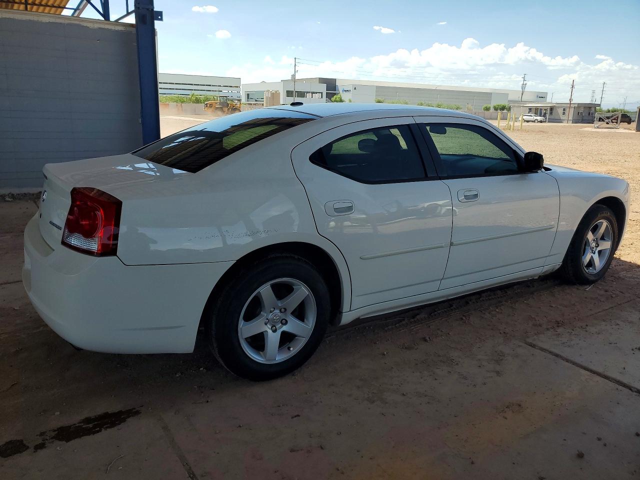 2010 Dodge Charger White vin: 2B3CA4CVXAH153511
