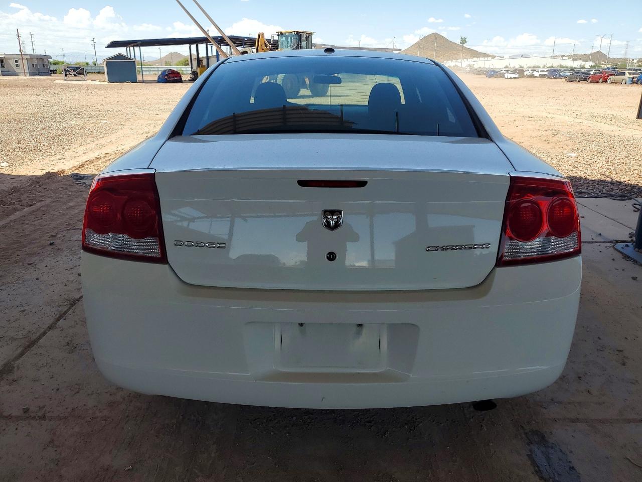 2010 Dodge Charger White vin: 2B3CA4CVXAH153511