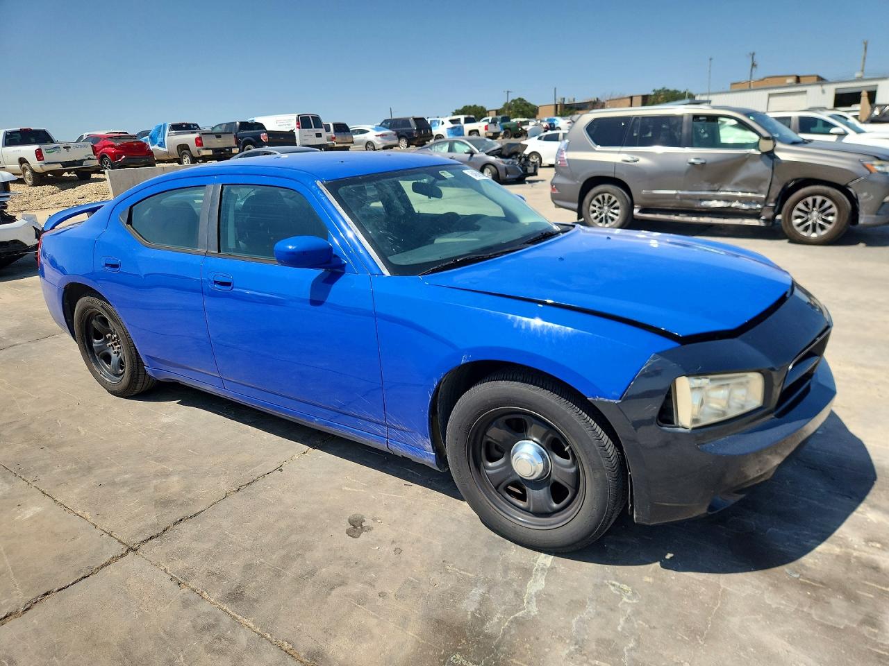 2010 Dodge Charger Blue vin: 2B3CA4CVXAH166307