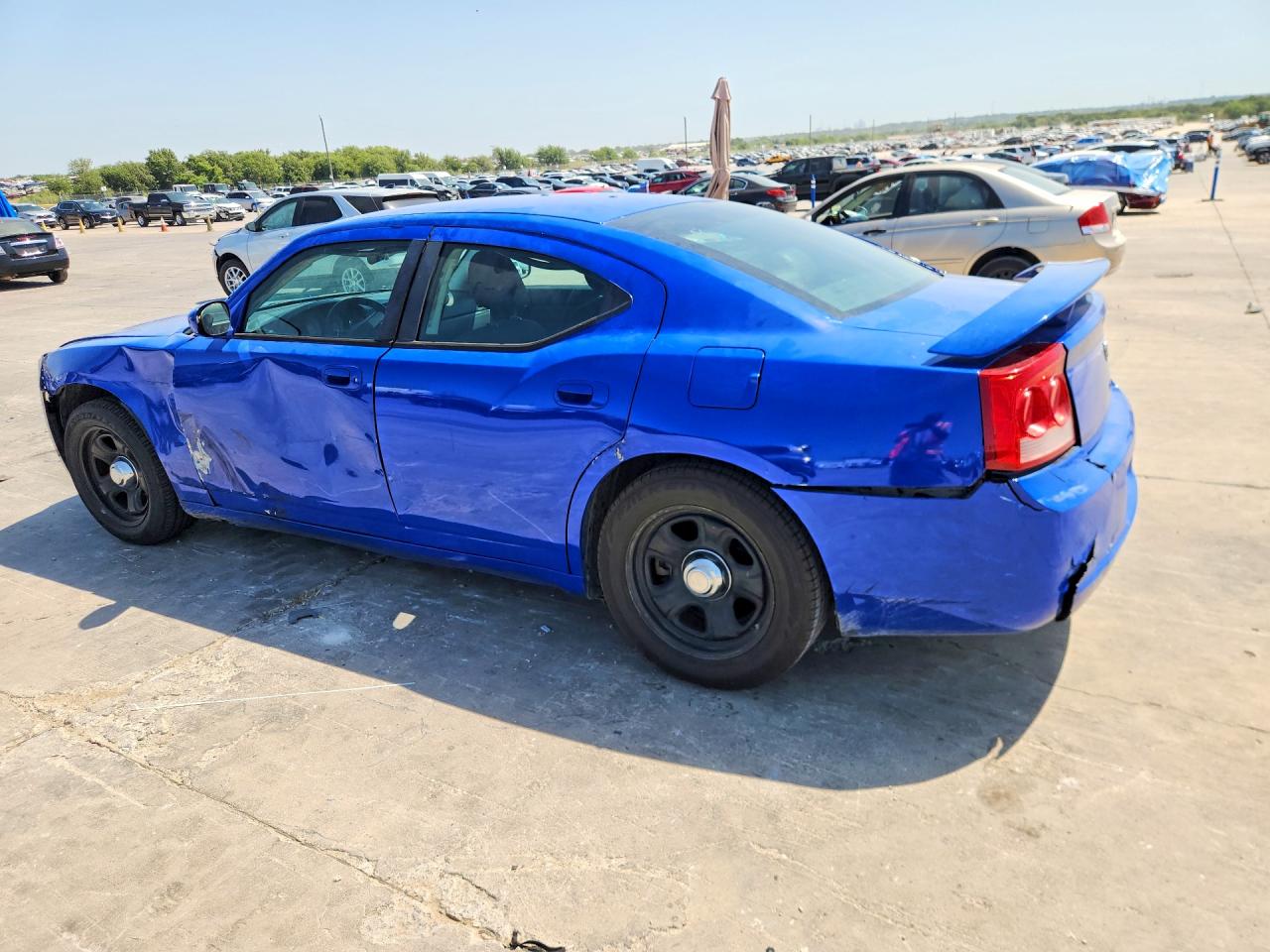 2010 Dodge Charger Blue vin: 2B3CA4CVXAH166307