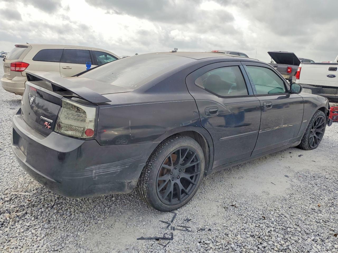 2010 Dodge Charger R Black vin: 2B3CA5CT1AH132938