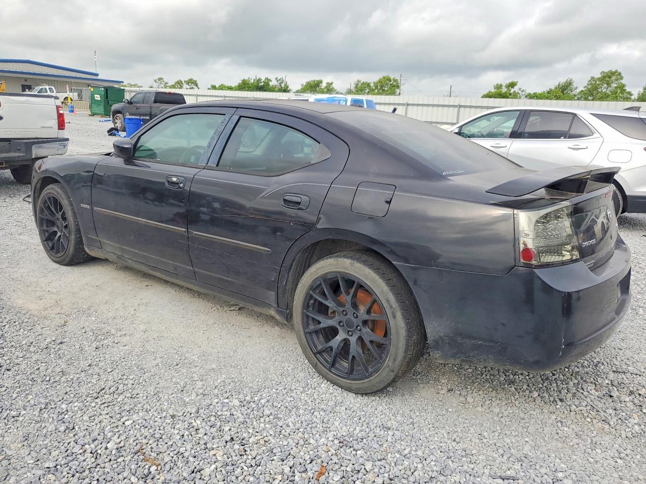 2010 Dodge Charger R Black vin: 2B3CA5CT1AH132938