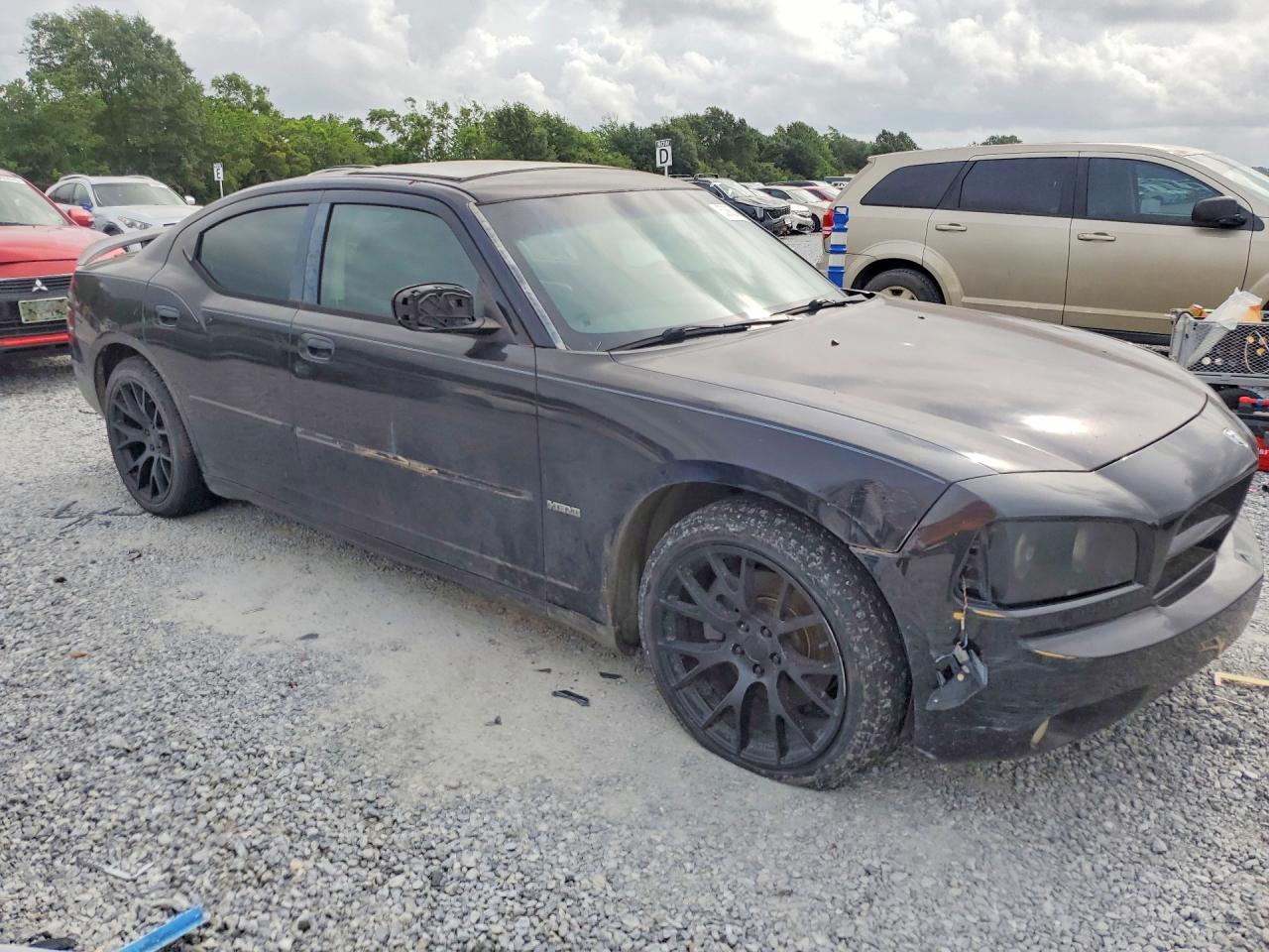 2010 Dodge Charger R Black vin: 2B3CA5CT1AH132938