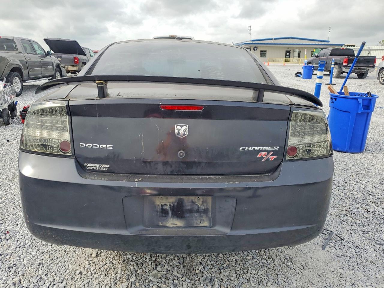 2010 Dodge Charger R Black vin: 2B3CA5CT1AH132938