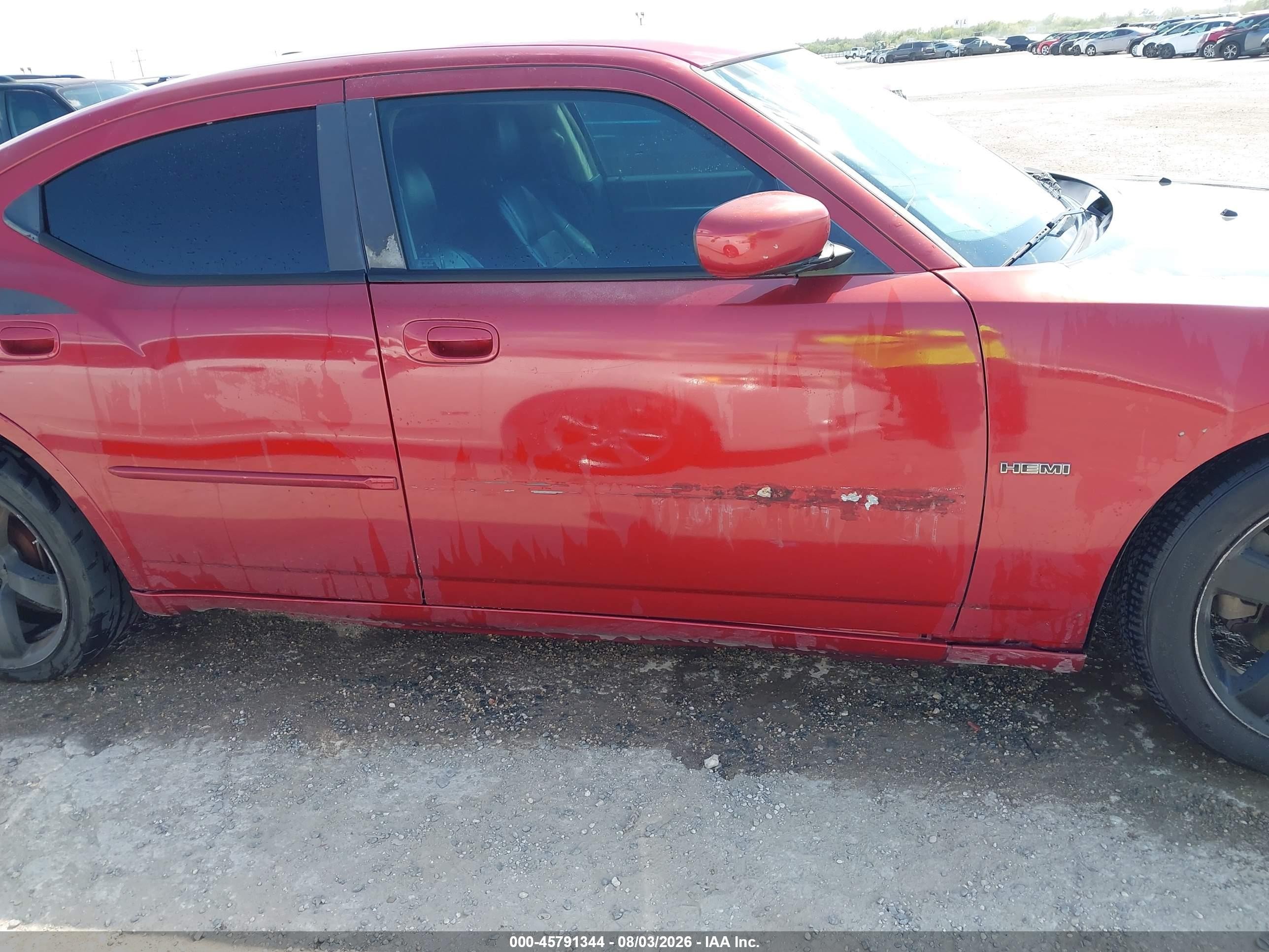 2010 Dodge Charger R/t Red vin: 2B3CA5CT1AH181962