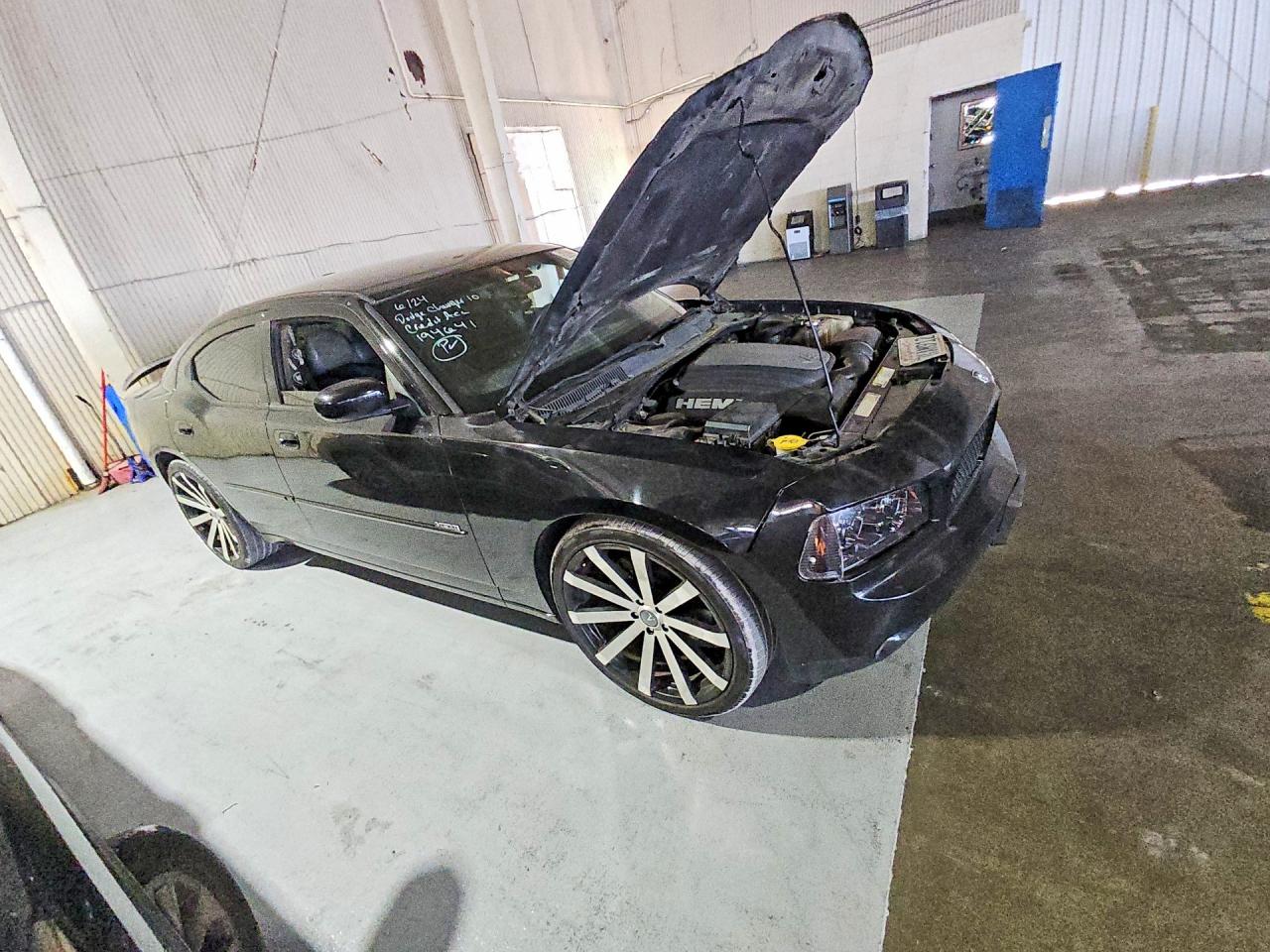 2010 Dodge Charger R/t Черный vin: 2B3CA5CT2AH194641