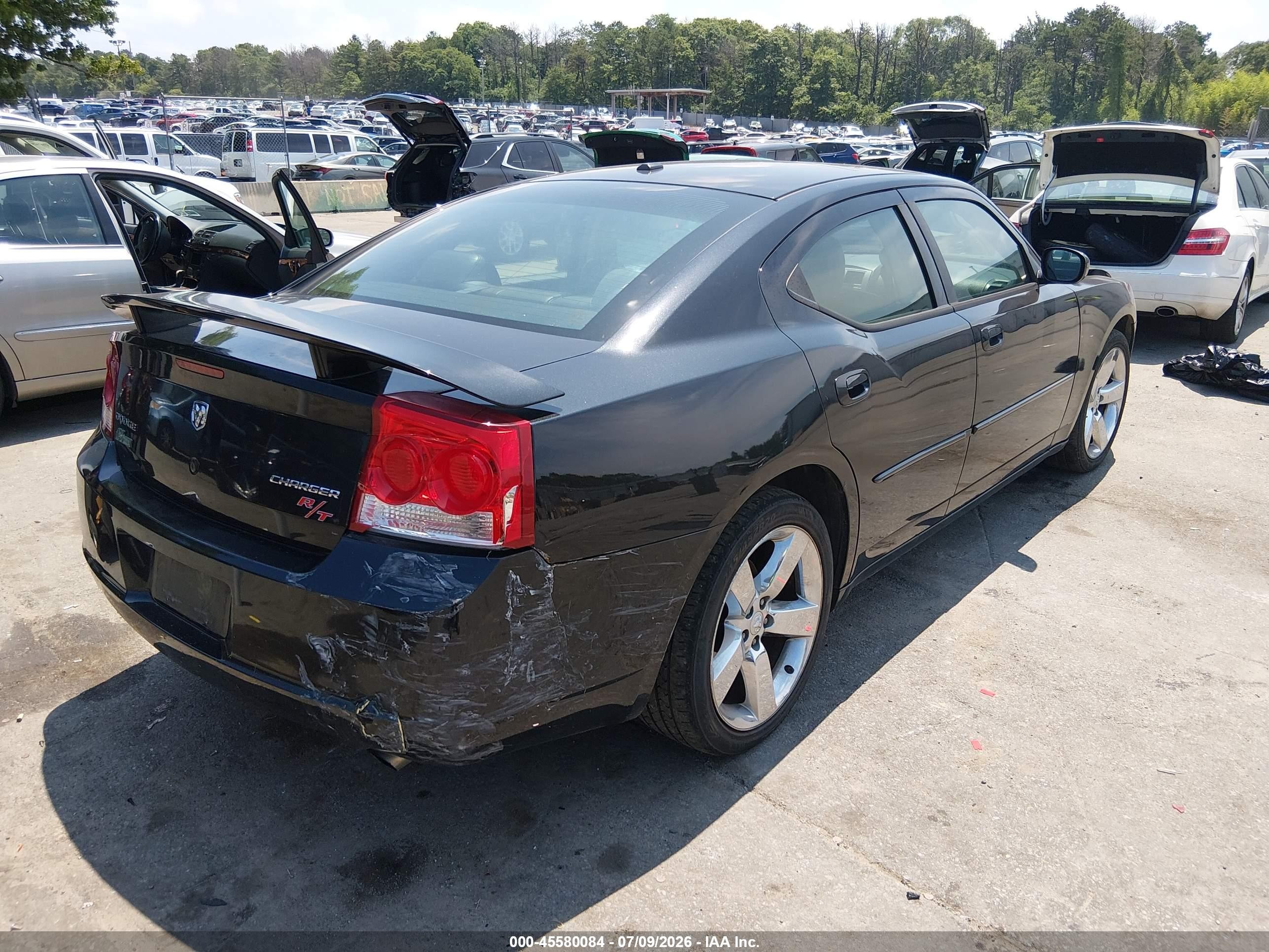 2010 Dodge Charger R/t Black vin: 2B3CA5CT5AH150357