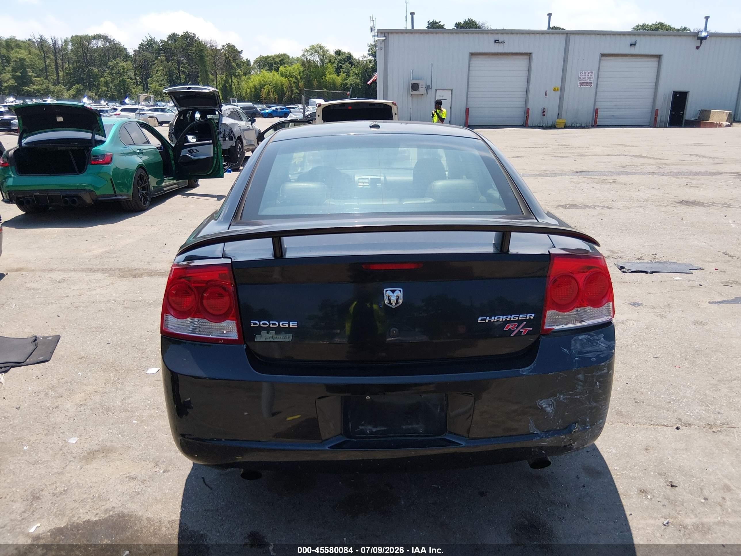2010 Dodge Charger R/t Black vin: 2B3CA5CT5AH150357