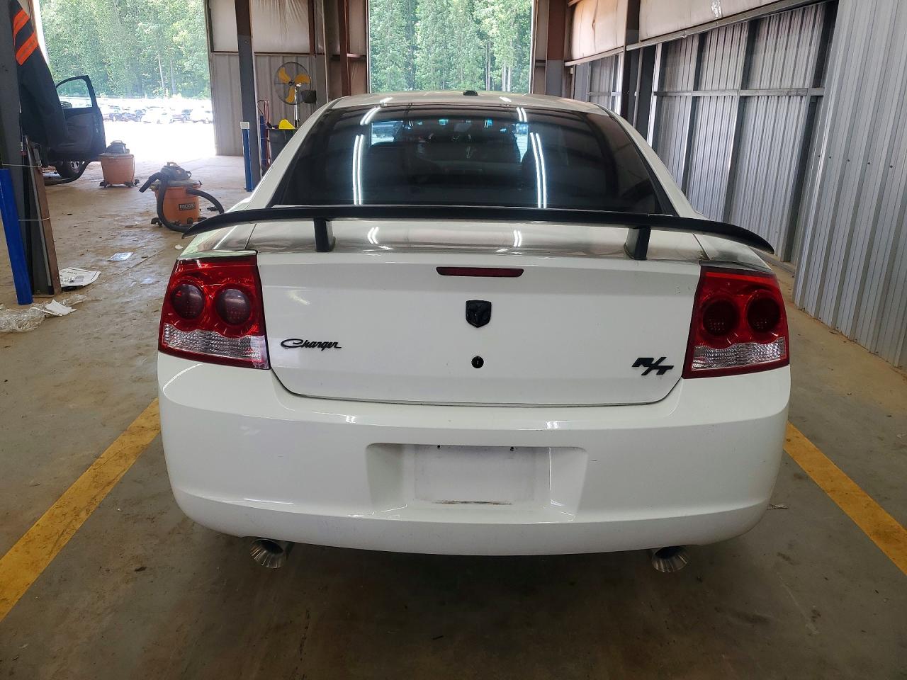 2010 Dodge Charger R White vin: 2B3CA5CT7AH115187