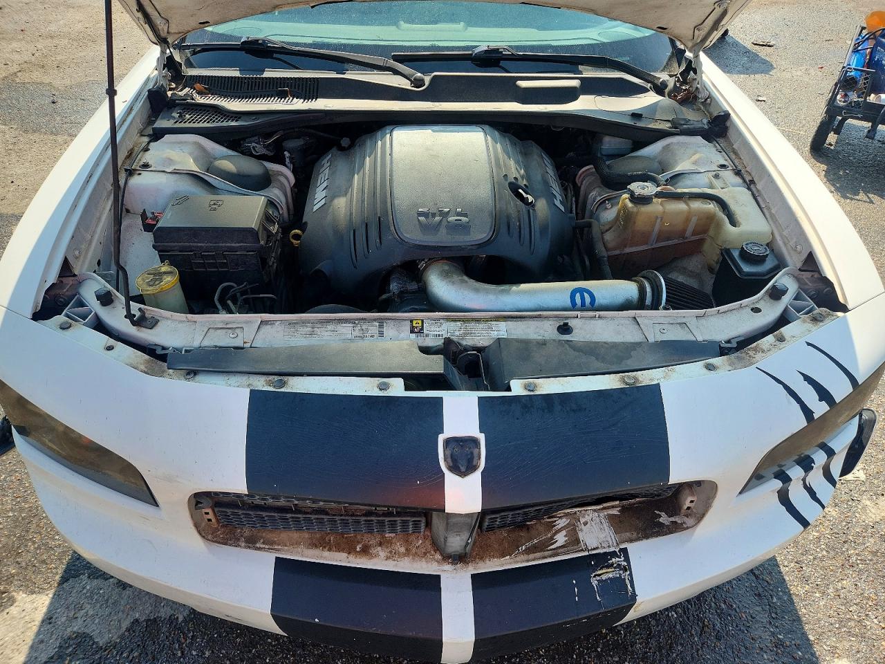 2010 Dodge Charger R/t White vin: 2B3CA5CT8AH192148