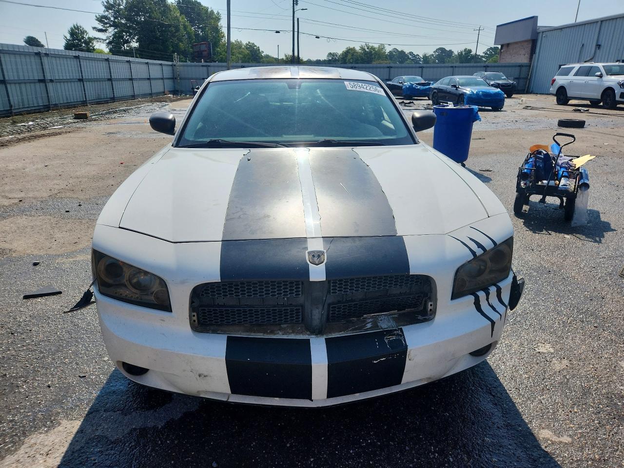 2010 Dodge Charger R/t White vin: 2B3CA5CT8AH192148