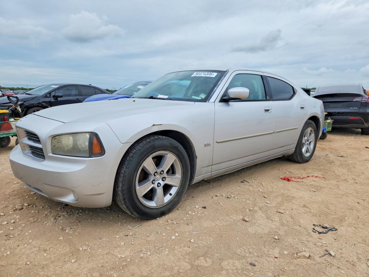 2010 Dodge Charger Rallye Silver vin: 2B3CA9CV3AH228966