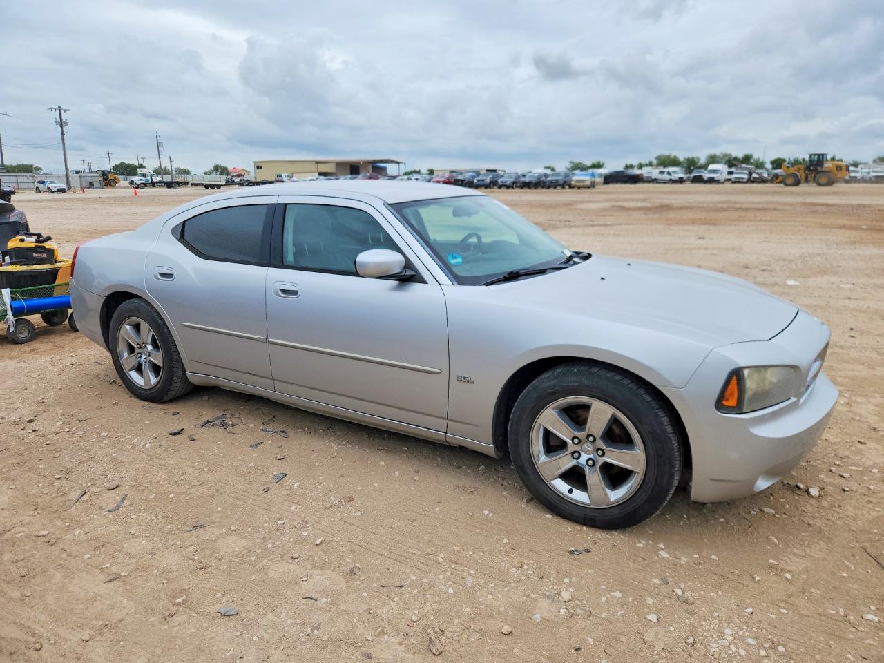 2010 Dodge Charger Rallye Silver vin: 2B3CA9CV3AH228966