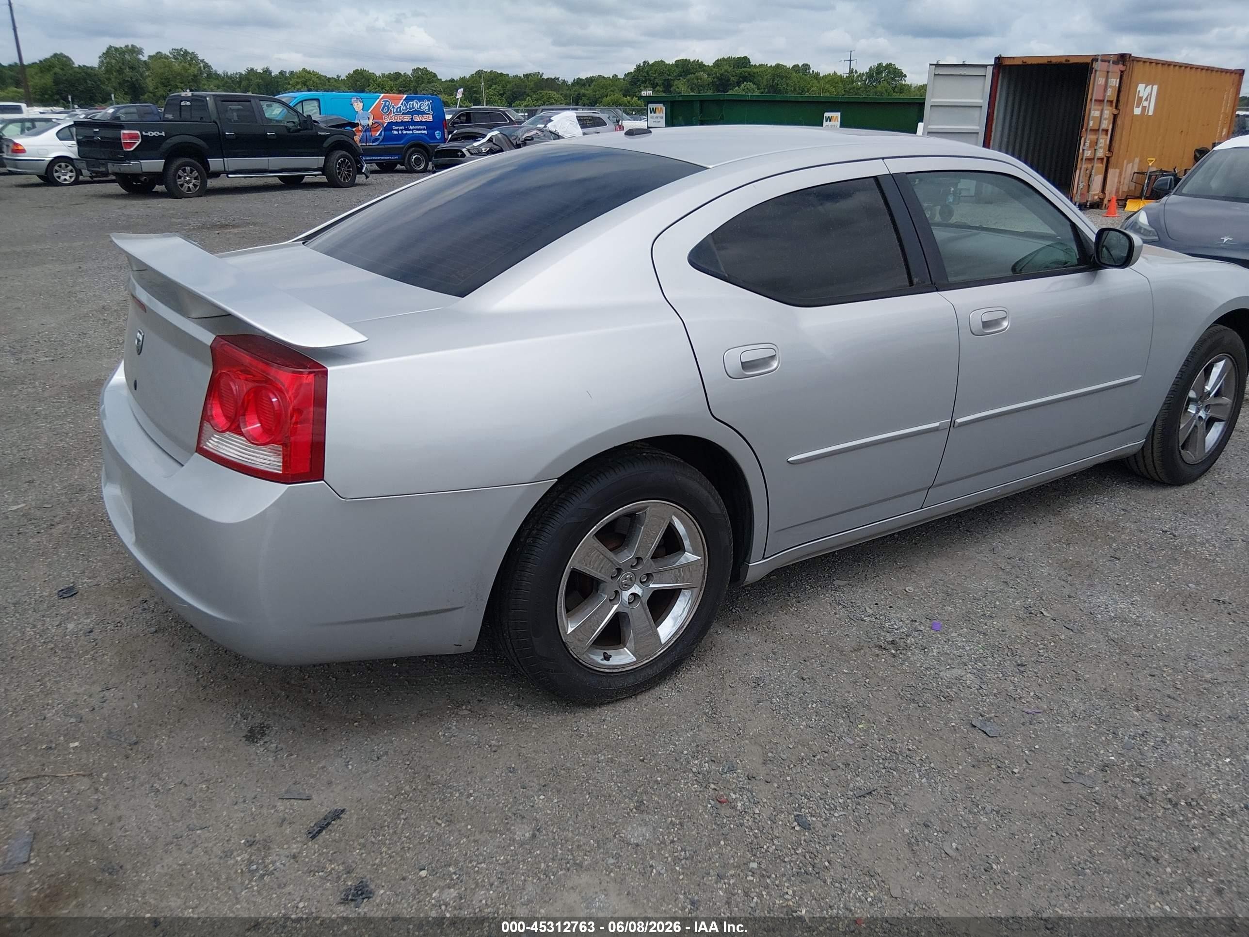2010 Dodge Charger Rallye Серебряный vin: 2B3CA9CV4AH301648