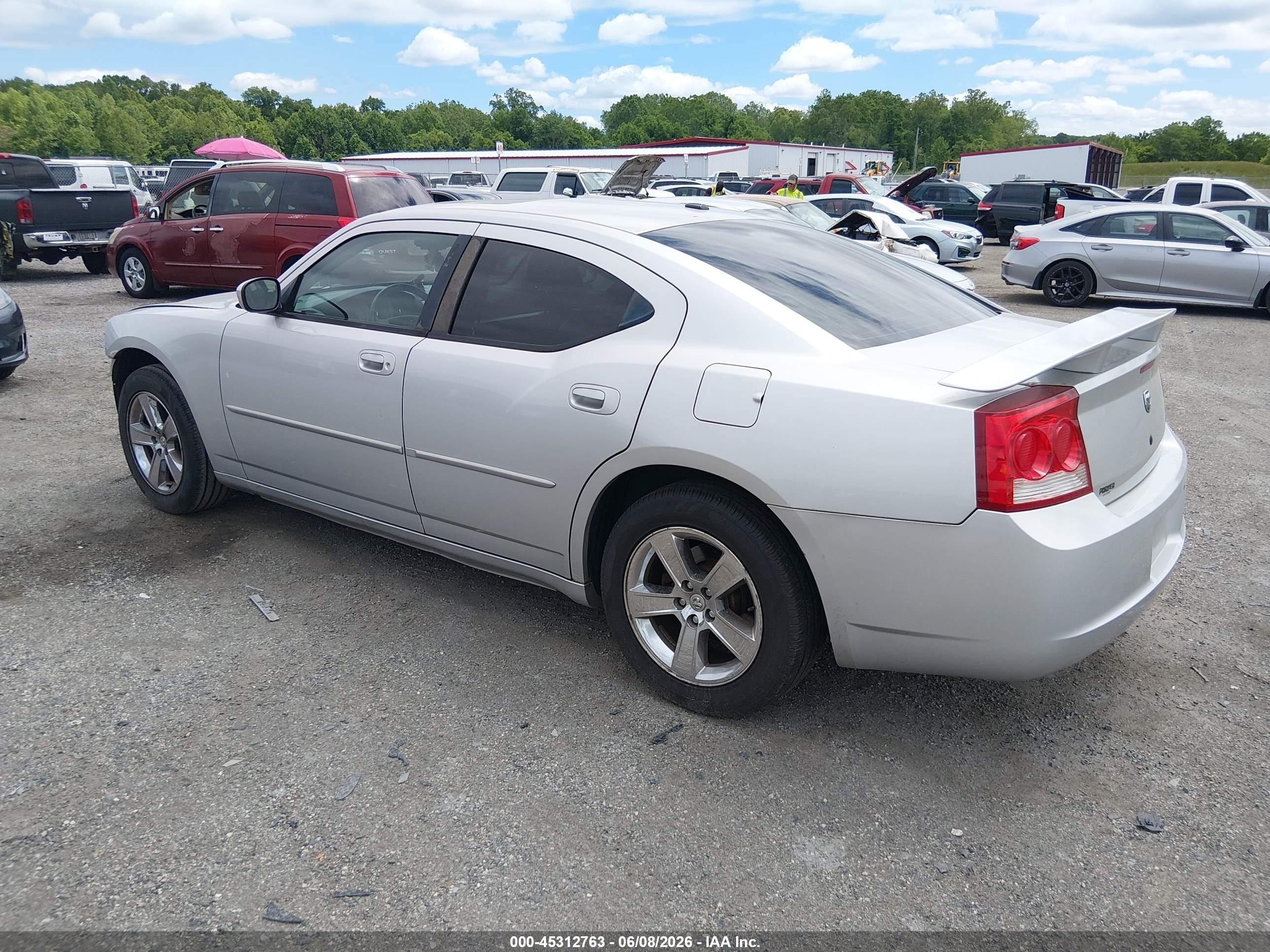 2010 Dodge Charger Rallye Серебряный vin: 2B3CA9CV4AH301648