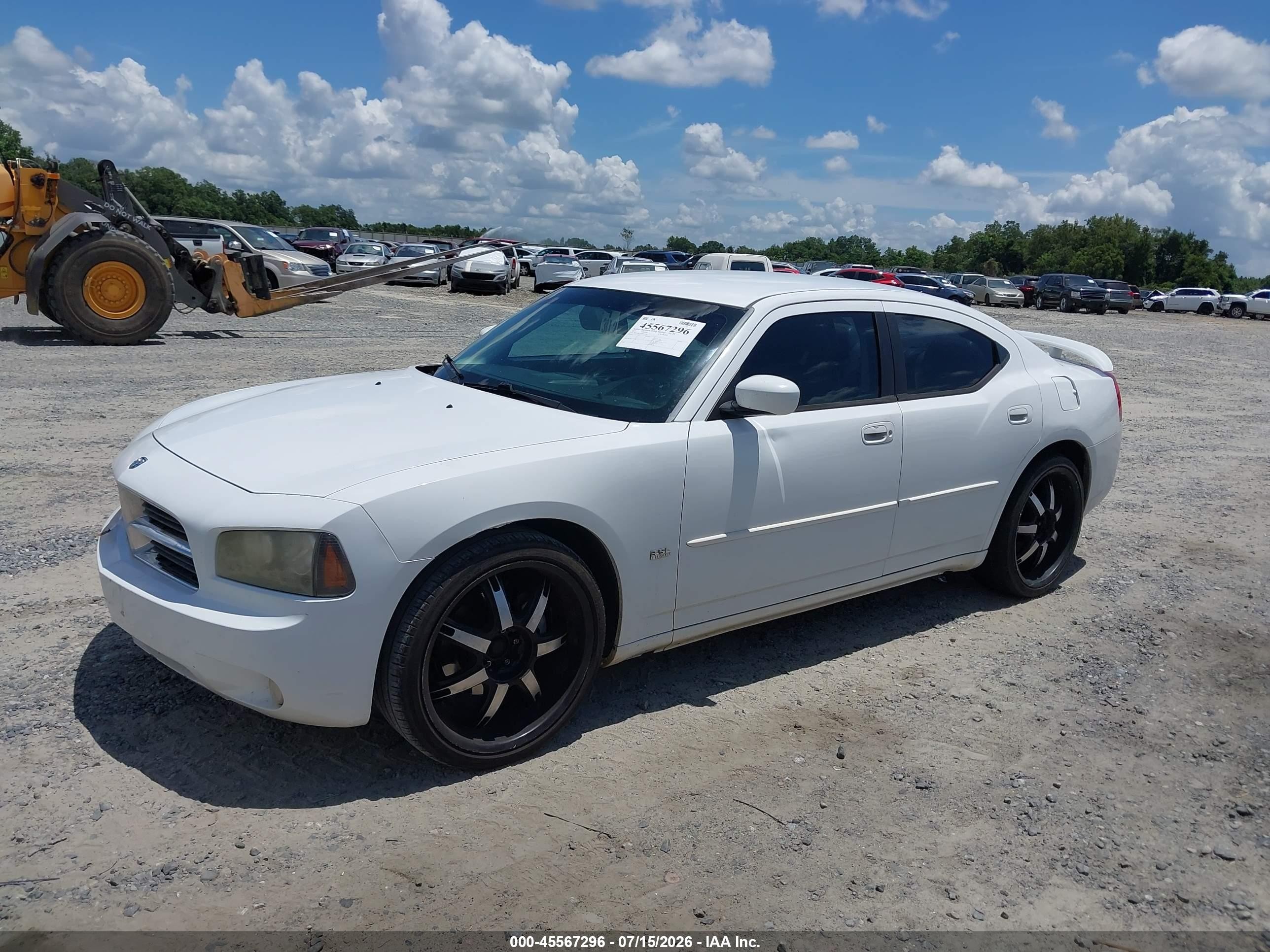2010 Dodge Charger Rallye White vin: 2B3CA9CV5AH315705