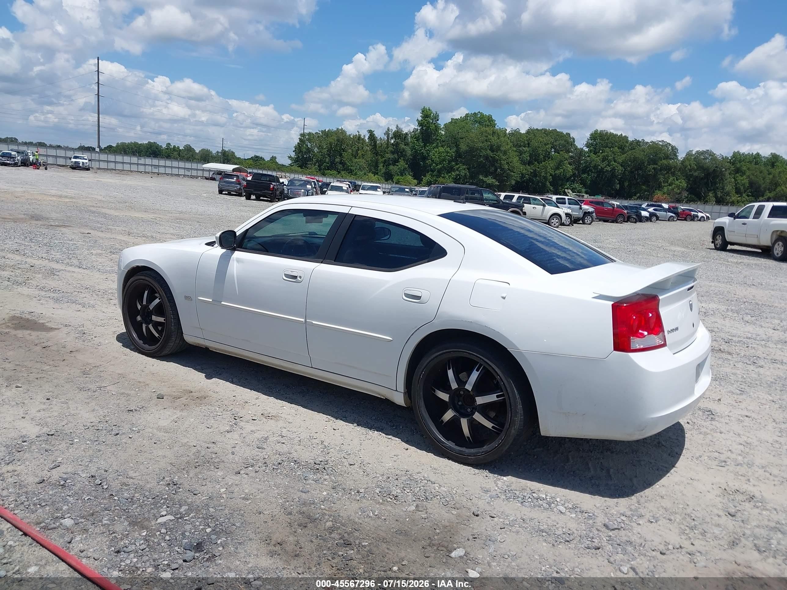 2010 Dodge Charger Rallye White vin: 2B3CA9CV5AH315705