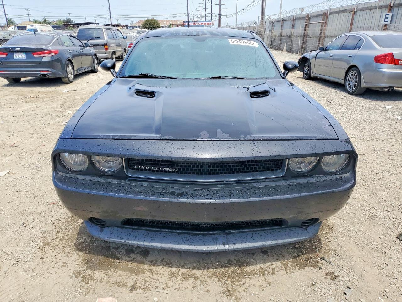 2011 Dodge Challenger Черный vin: 2B3CJ4DG0BH605273