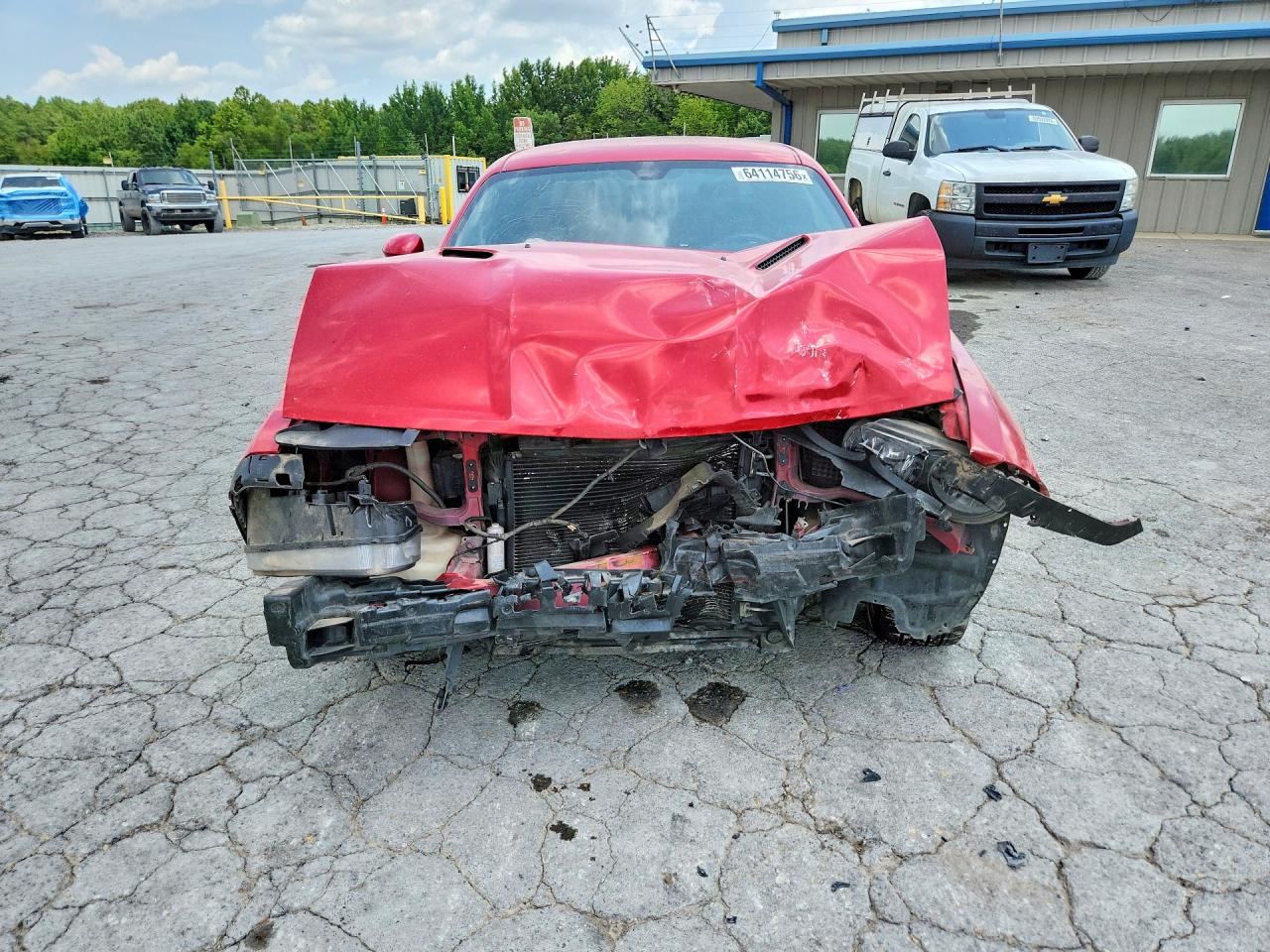 2011 Dodge Challenger Red vin: 2B3CJ4DG1BH513783