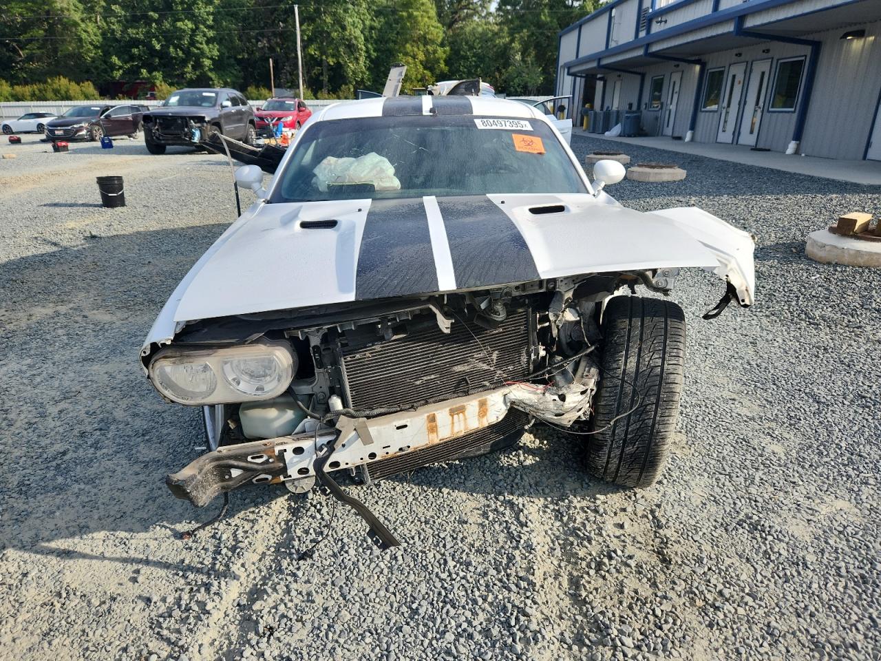 2011 Dodge Challenger Белый vin: 2B3CJ4DG1BH576396