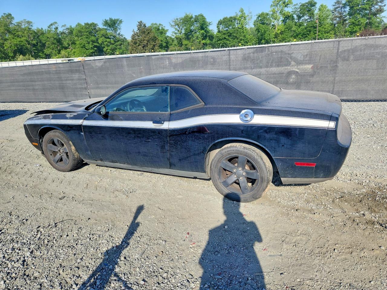 2011 Dodge Challenger Black vin: 2B3CJ4DG1BH605010
