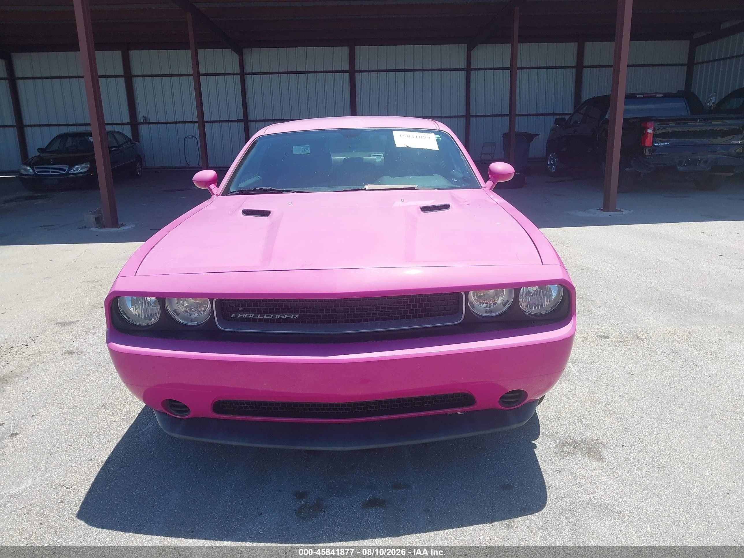 2011 Dodge Challenger   Pink vin: 2B3CJ4DG2BH516885