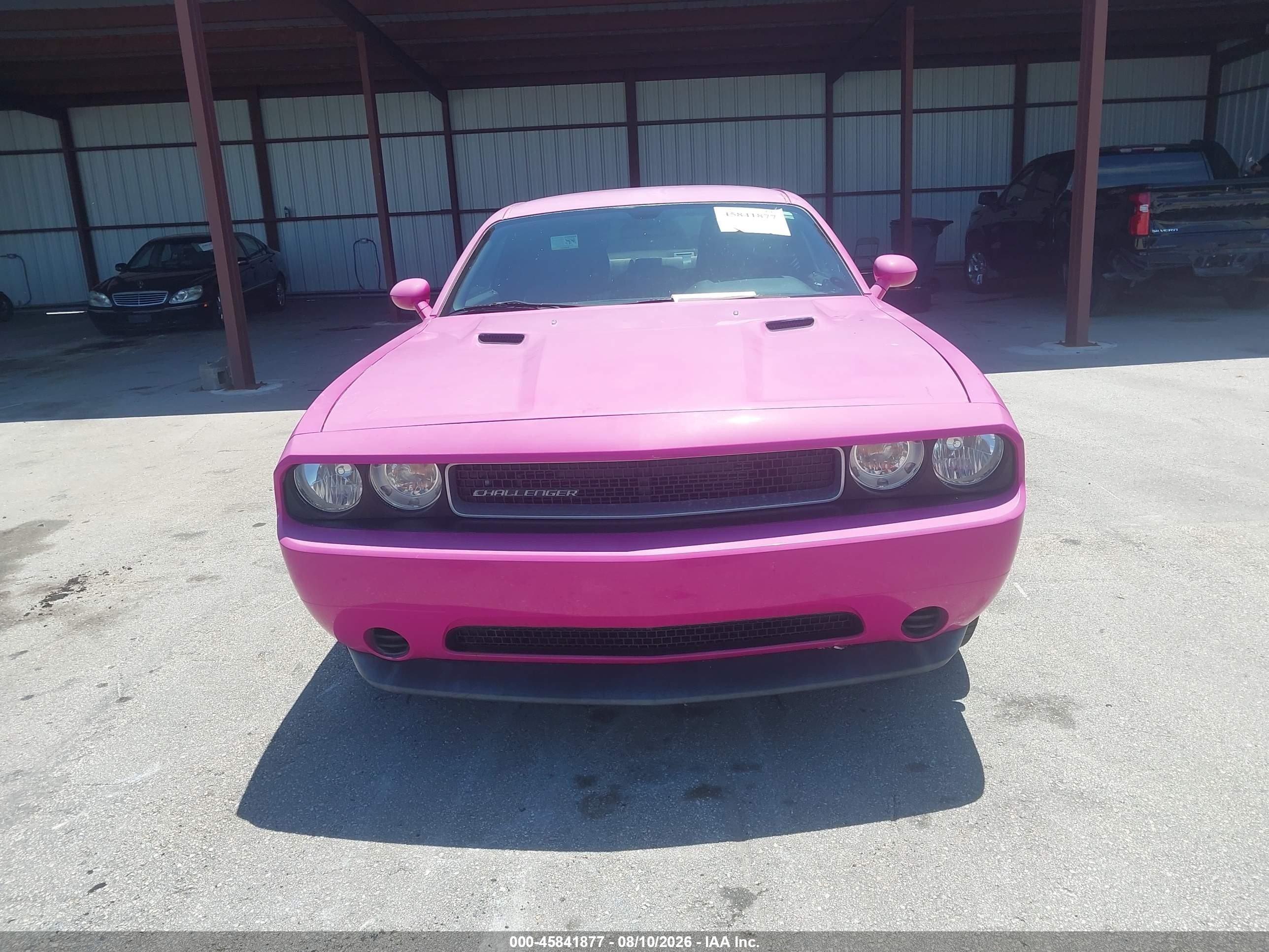 2011 Dodge Challenger   Pink vin: 2B3CJ4DG2BH516885