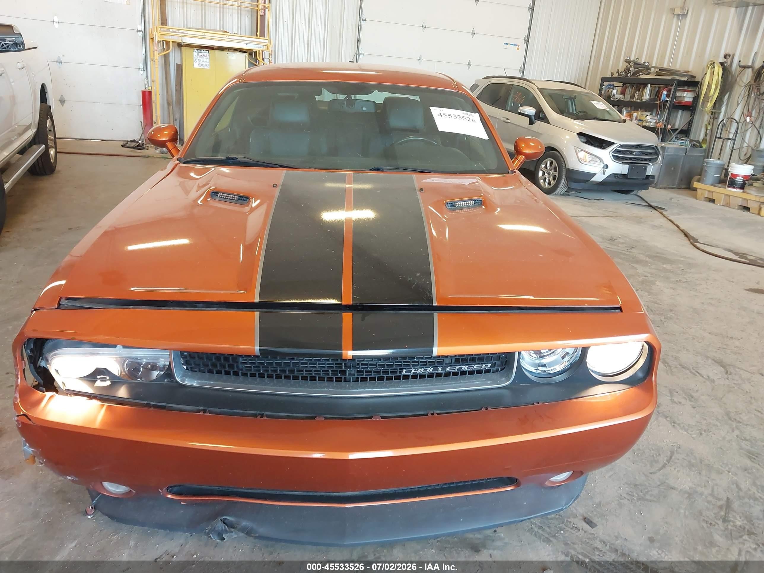 2011 Dodge Challenger   Оранжевый vin: 2B3CJ4DG2BH530625
