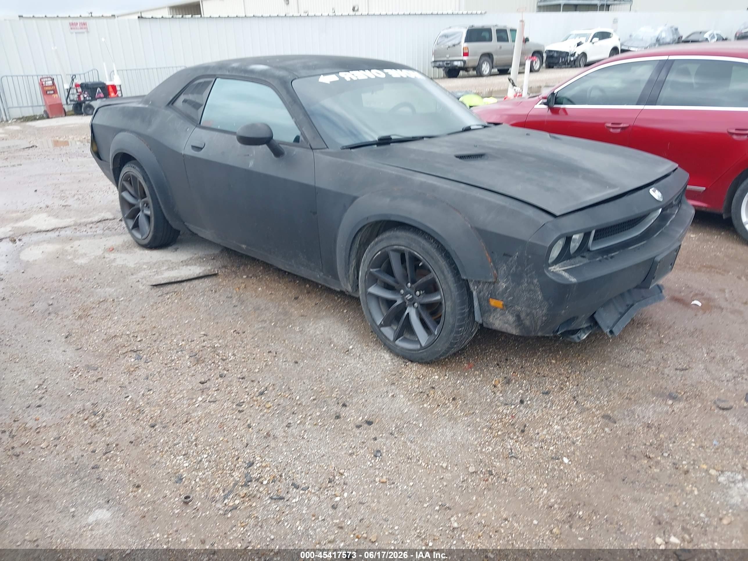 2011 Dodge Challenger   Черный vin: 2B3CJ4DG2BH542497