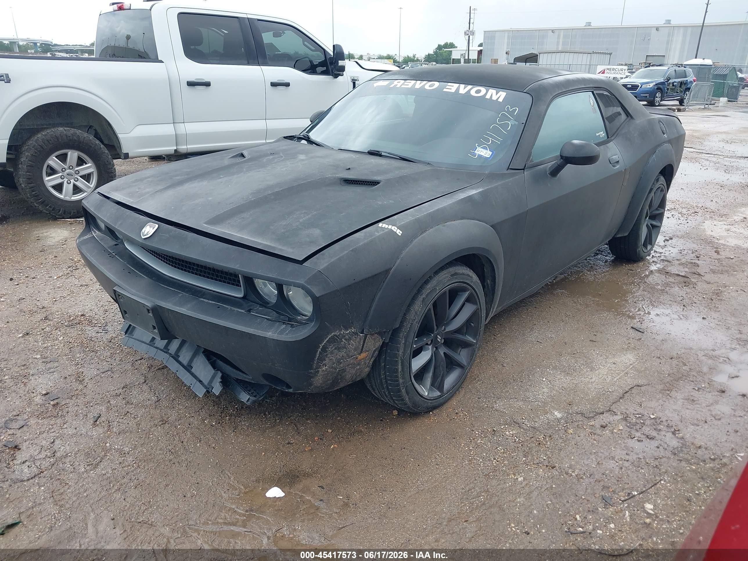 2011 Dodge Challenger   Черный vin: 2B3CJ4DG2BH542497