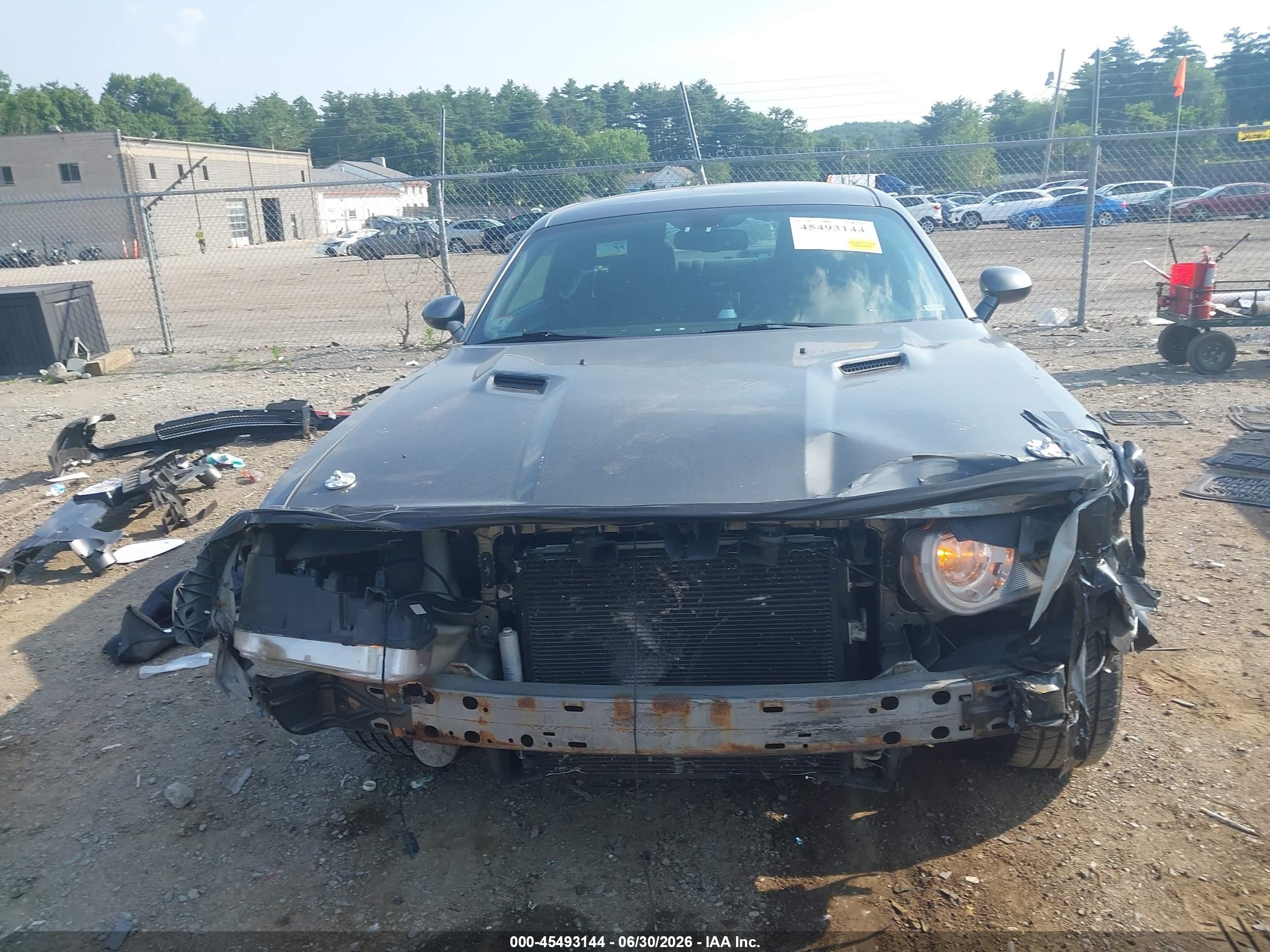 2011 Dodge Challenger   Серый vin: 2B3CJ4DG2BH571305