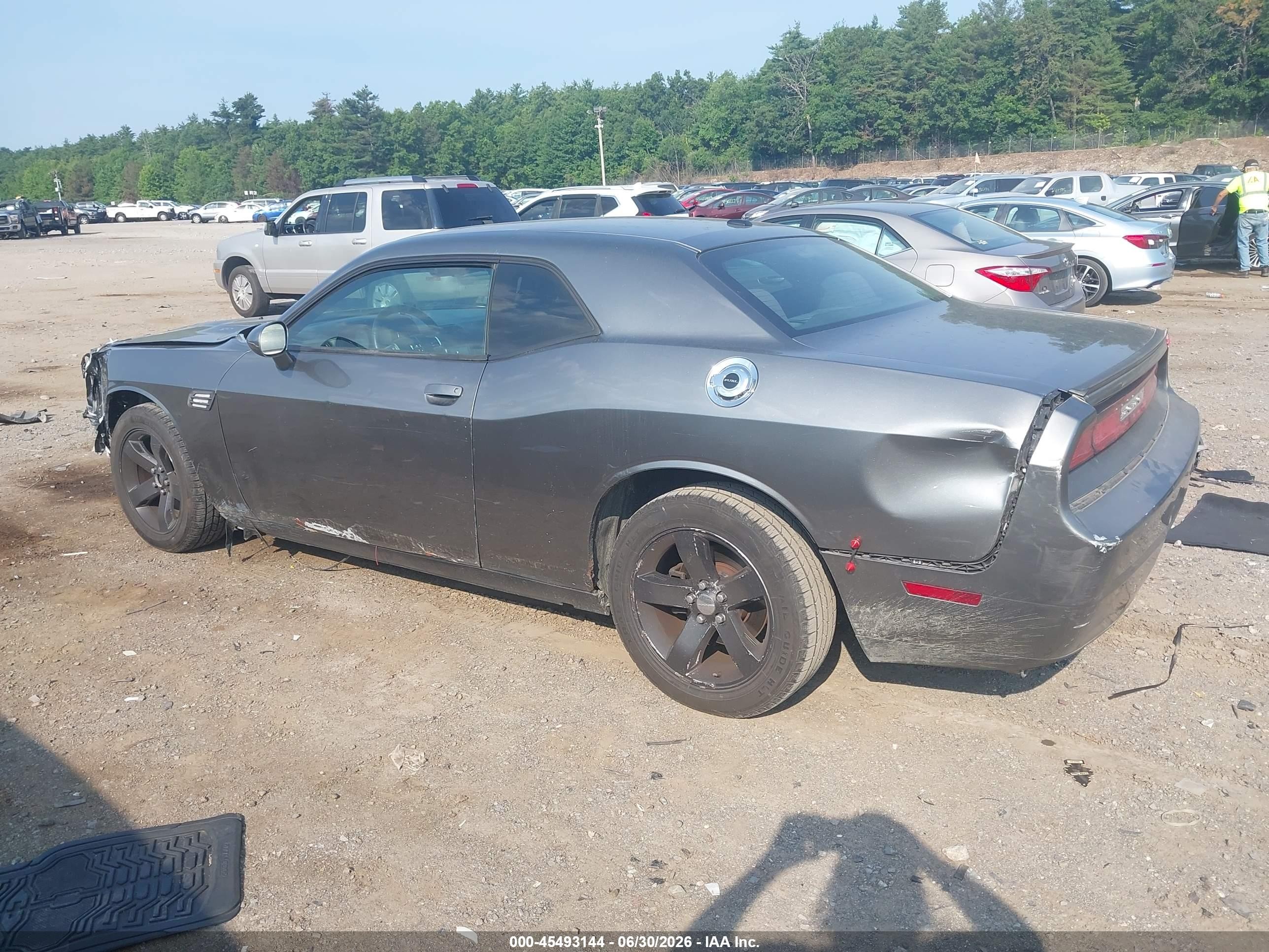 2011 Dodge Challenger   Серый vin: 2B3CJ4DG2BH571305