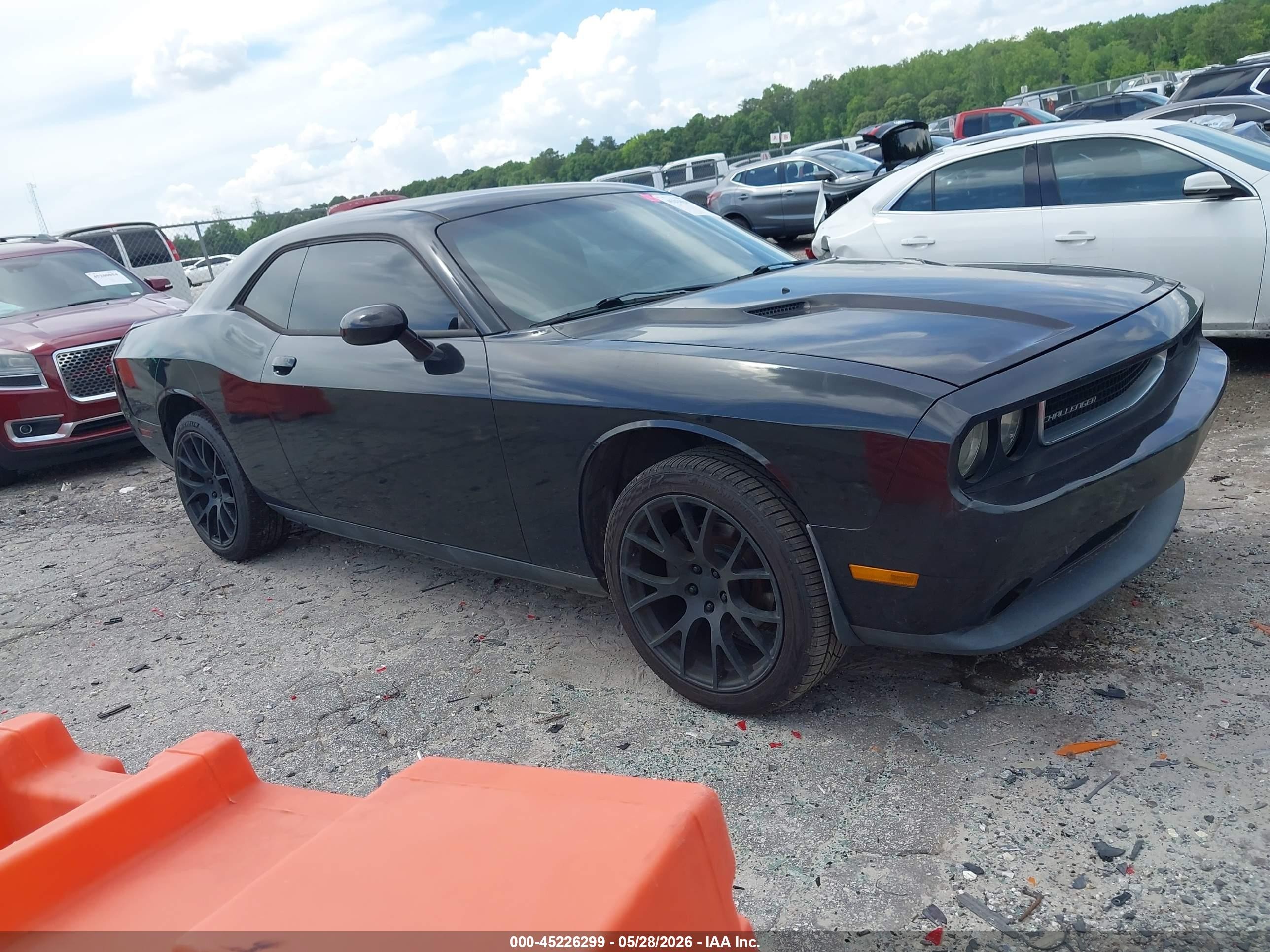 2011 Dodge Challenger   Black vin: 2B3CJ4DG3BH510772