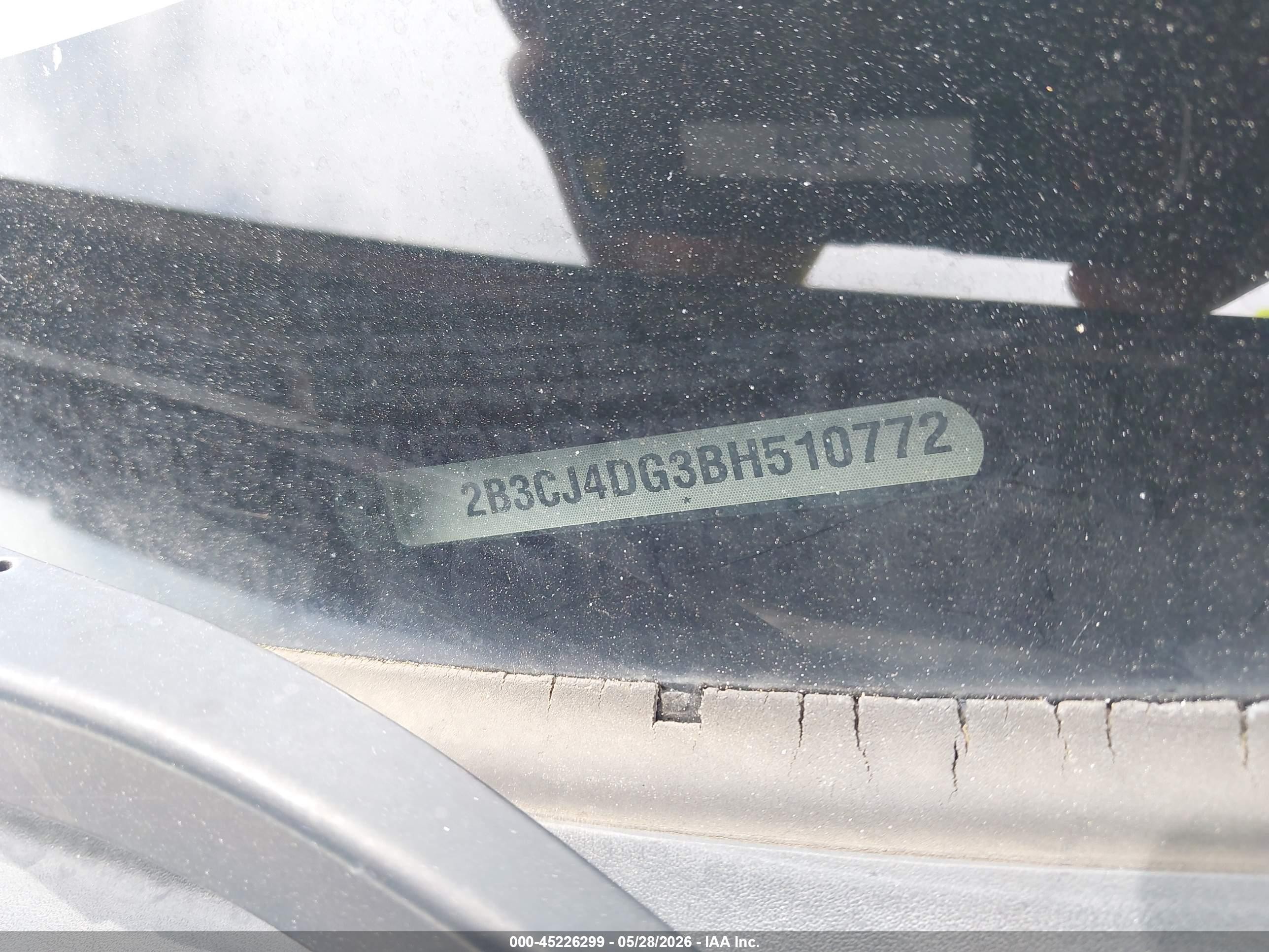 2011 Dodge Challenger   Черный vin: 2B3CJ4DG3BH510772
