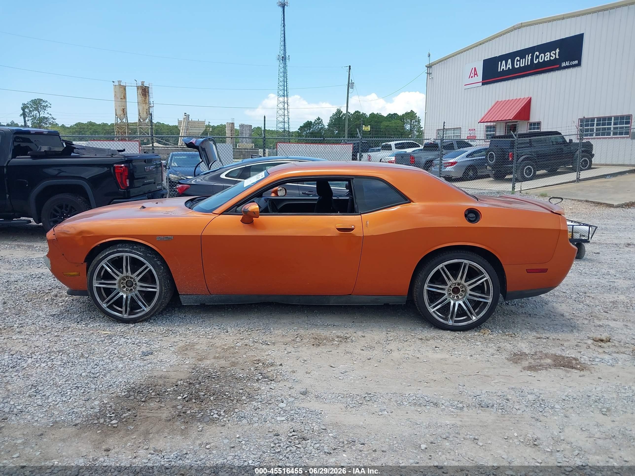 2011 Dodge Challenger   Оранжевый vin: 2B3CJ4DG4BH509954