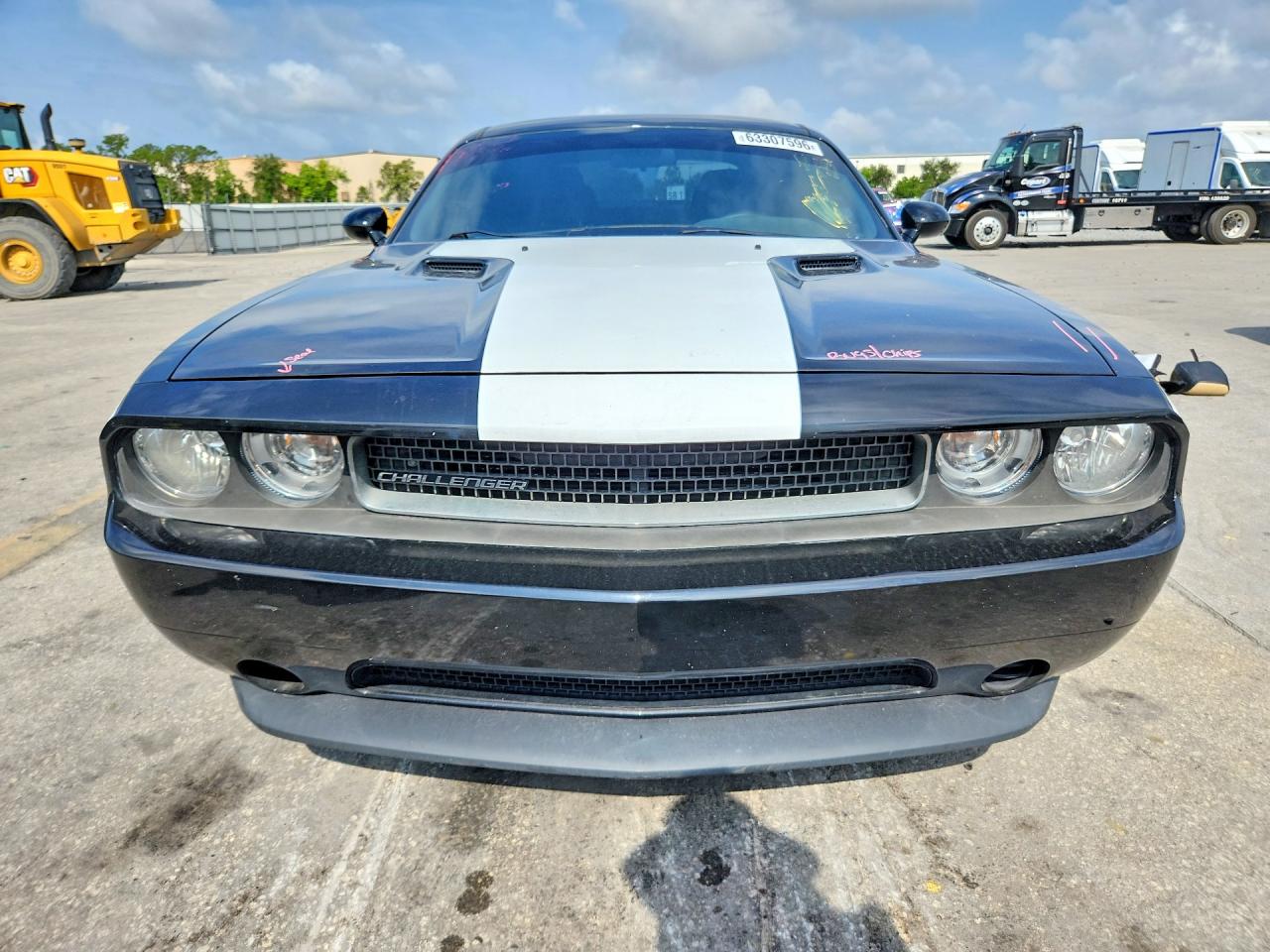 2011 Dodge Challenger Black vin: 2B3CJ4DG4BH612355