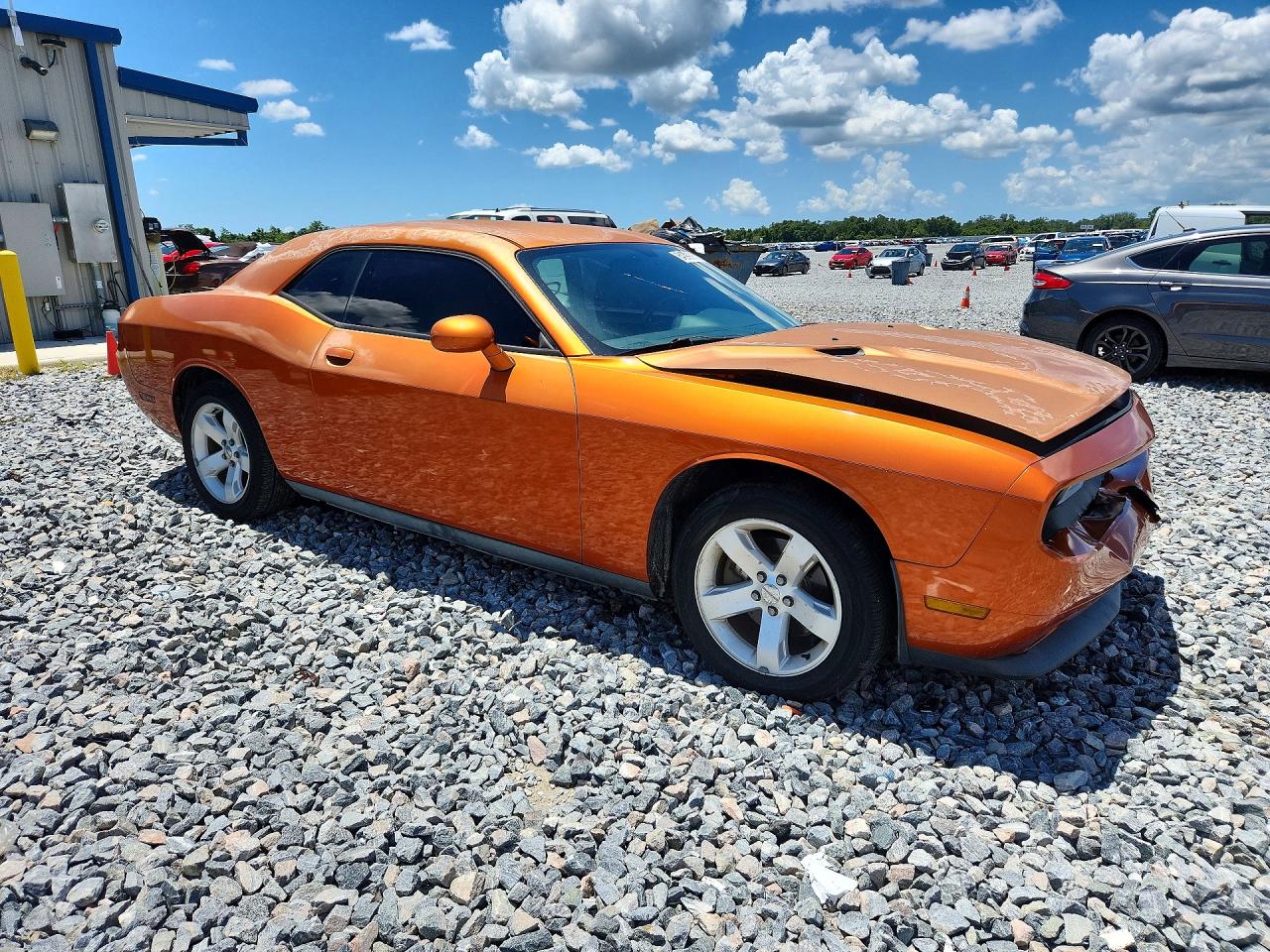 2011 Dodge Challenger Orange vin: 2B3CJ4DG5BH601509
