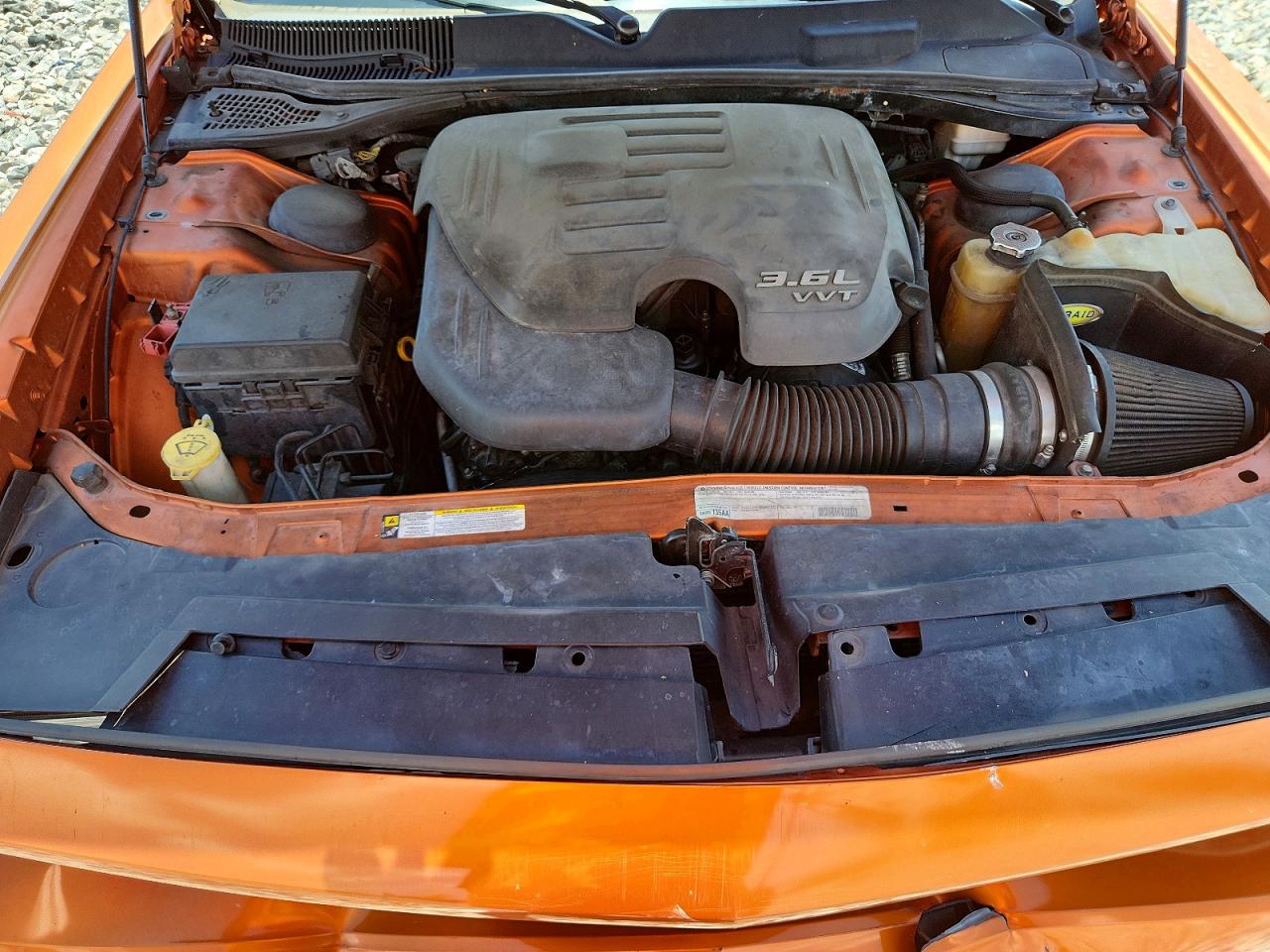 2011 Dodge Challenger Orange vin: 2B3CJ4DG5BH601509