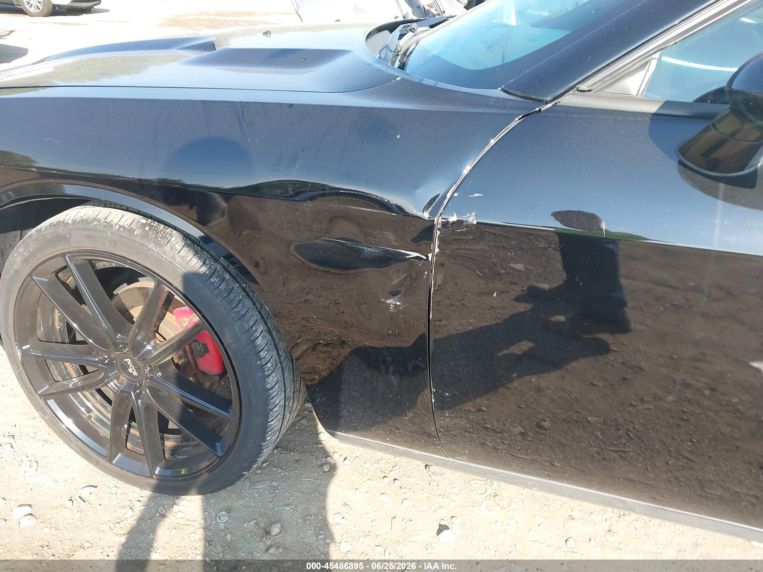 2011 Dodge Challenger   Black vin: 2B3CJ4DG5BH603910