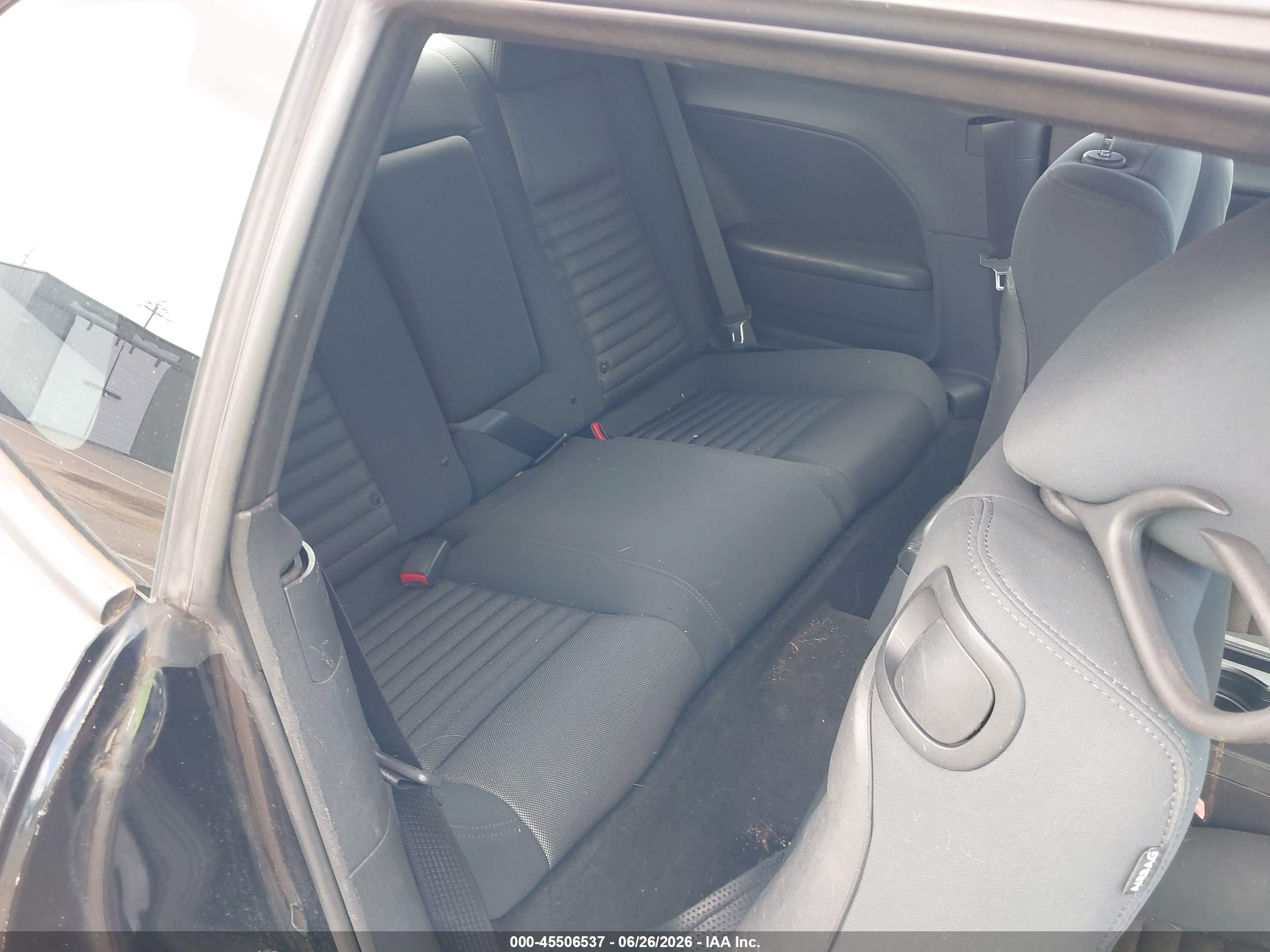2011 Dodge Challenger   Black vin: 2B3CJ4DG6BH510460