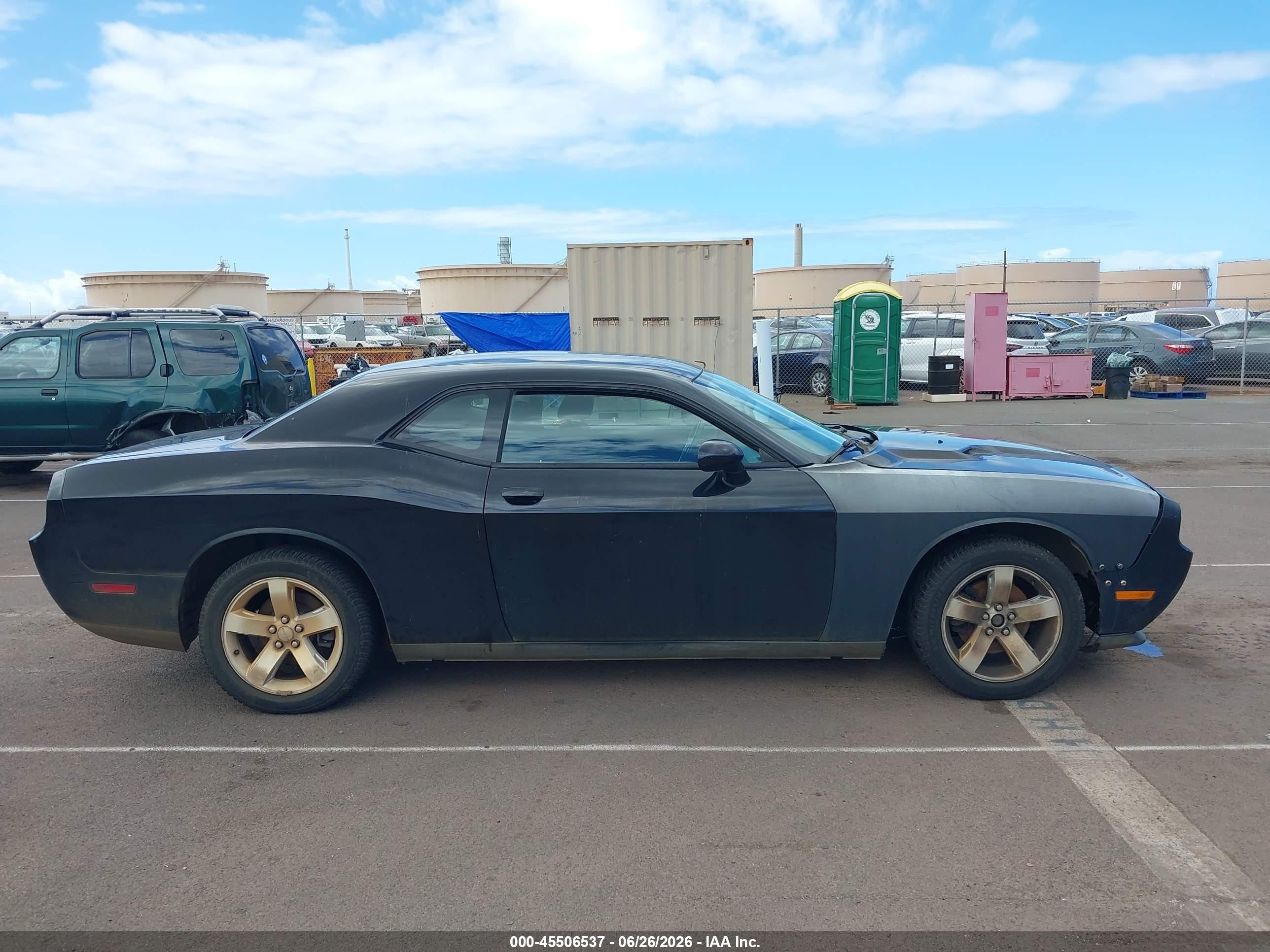 2011 Dodge Challenger   Black vin: 2B3CJ4DG6BH510460
