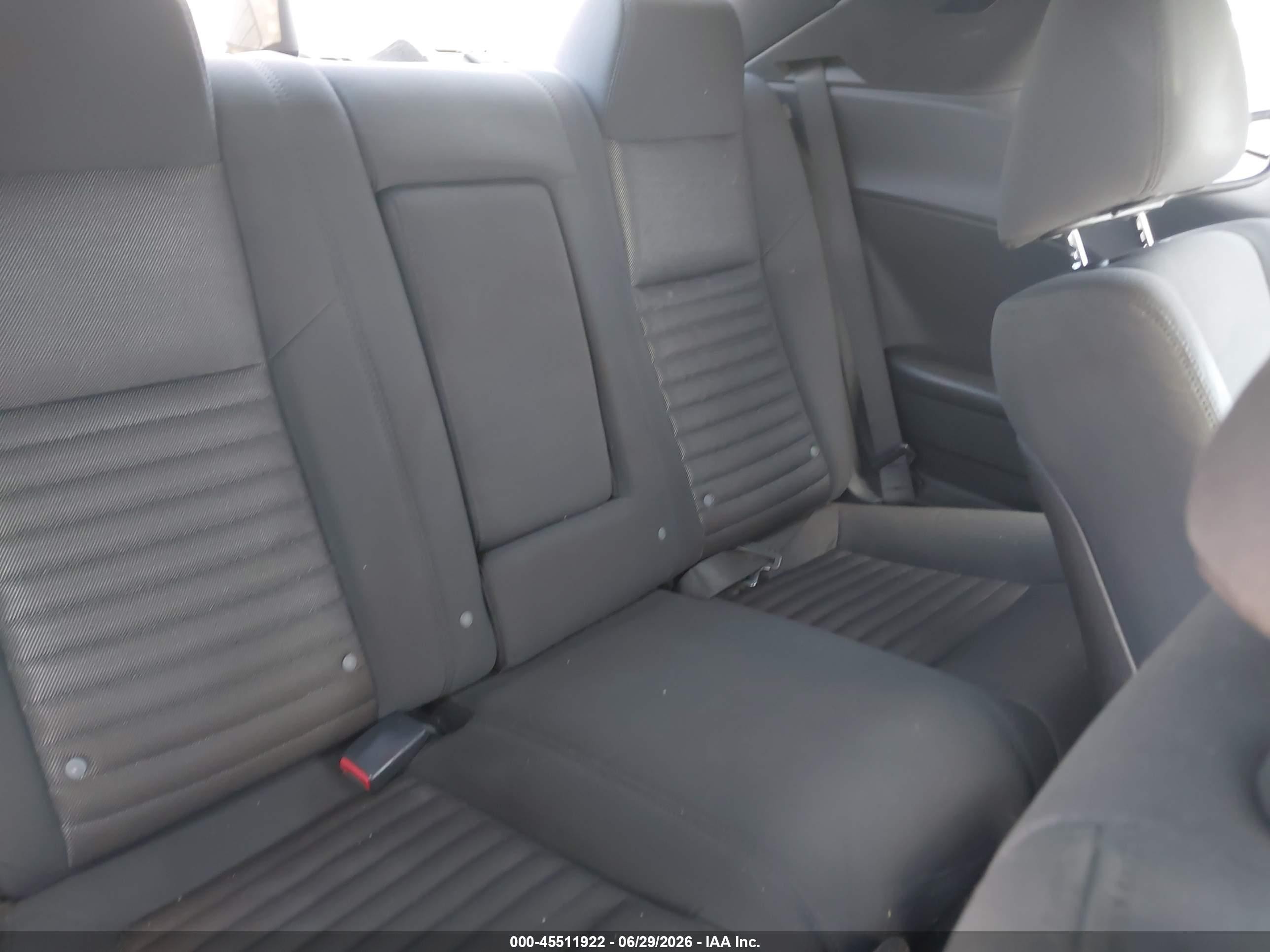 2011 Dodge Challenger   Black vin: 2B3CJ4DG6BH542115