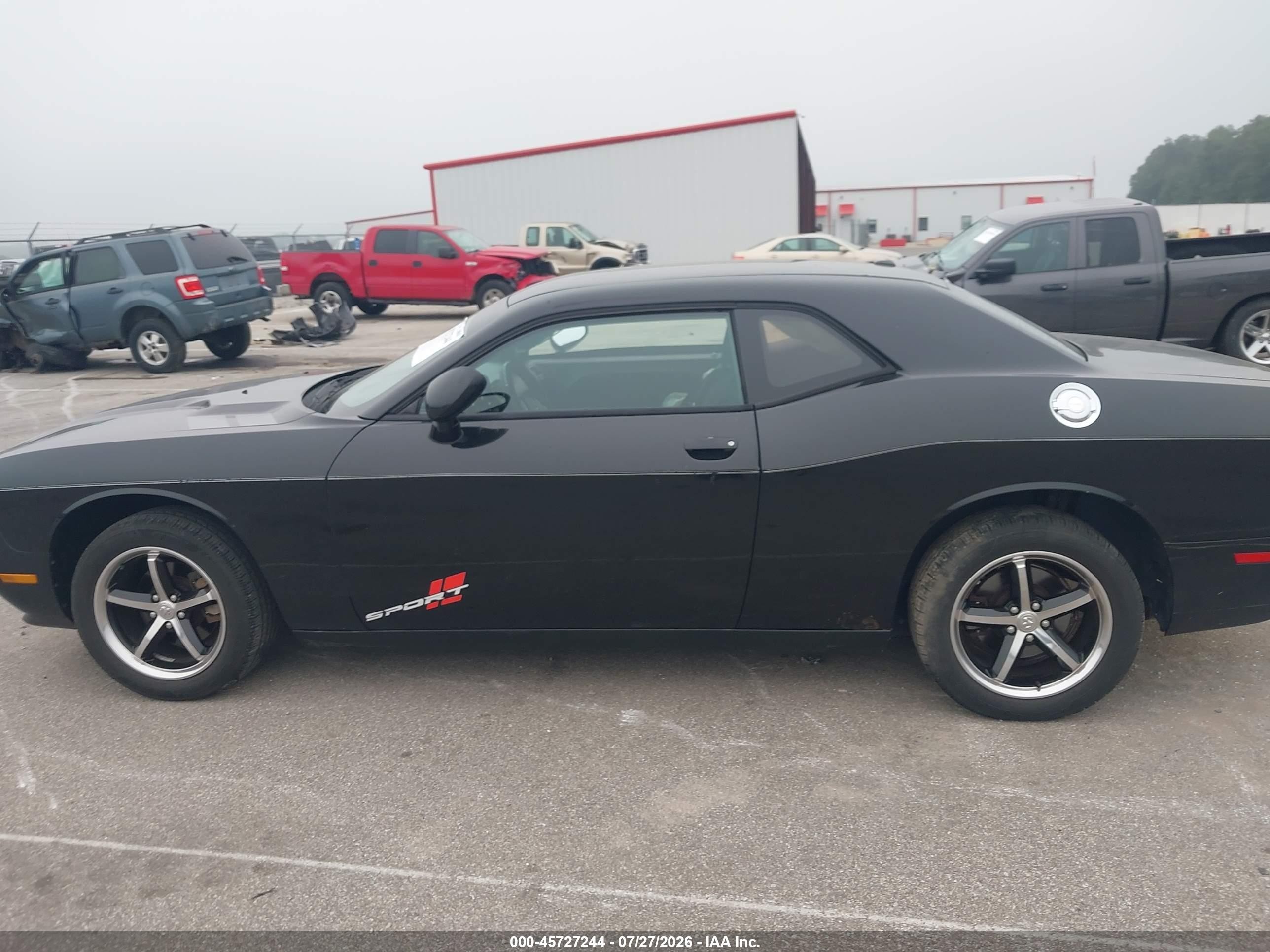 2011 Dodge Challenger   Black vin: 2B3CJ4DG7BH501427