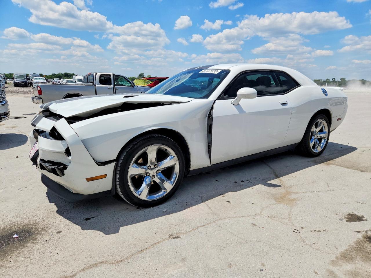 2011 Dodge Challenger White vin: 2B3CJ4DG7BH596734