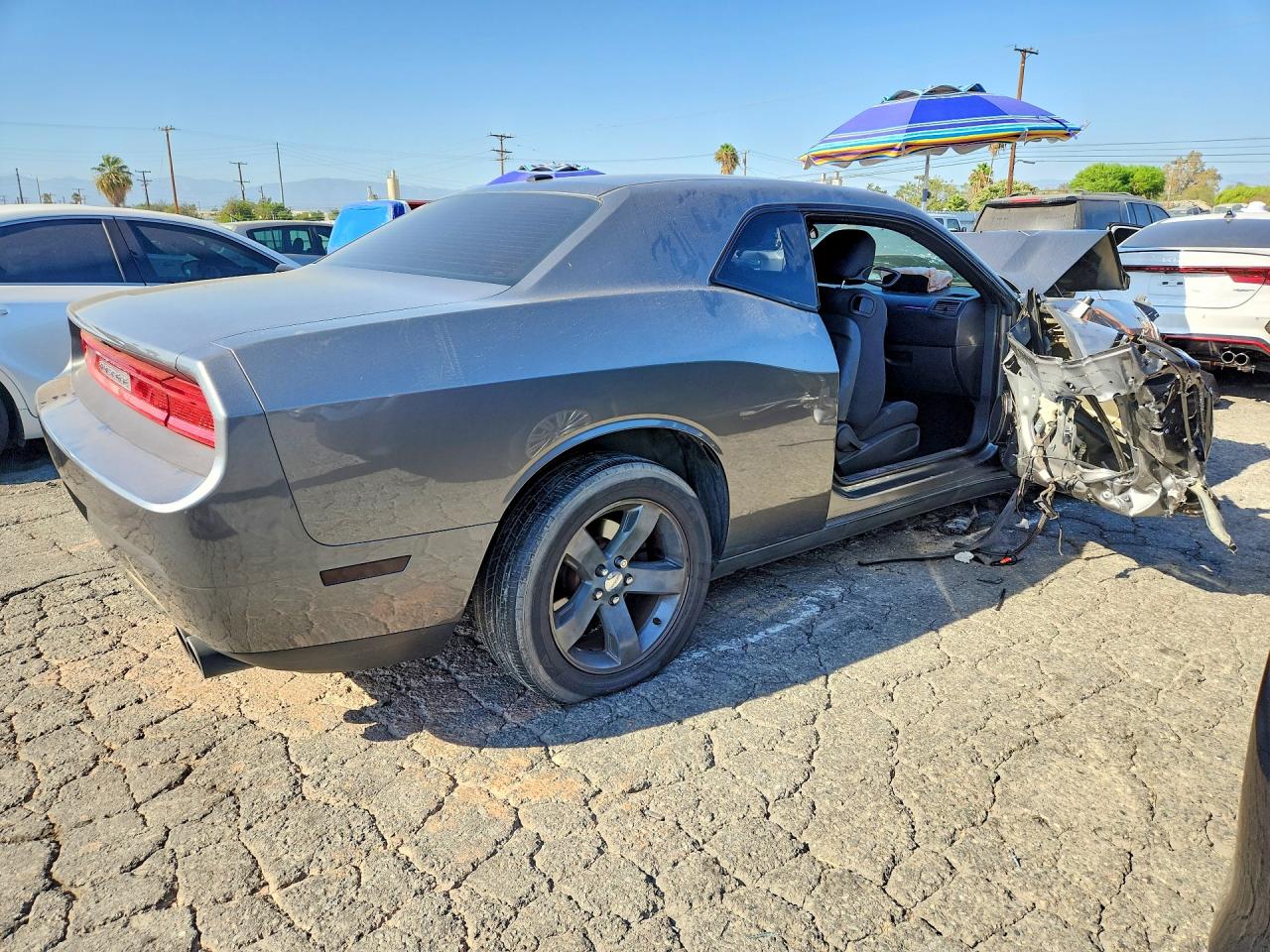 2011 Dodge Challenger Gray vin: 2B3CJ4DG8BH527356