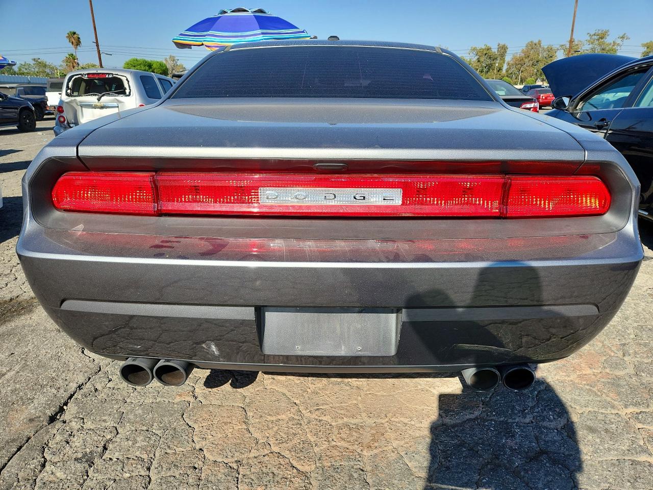 2011 Dodge Challenger Gray vin: 2B3CJ4DG8BH527356