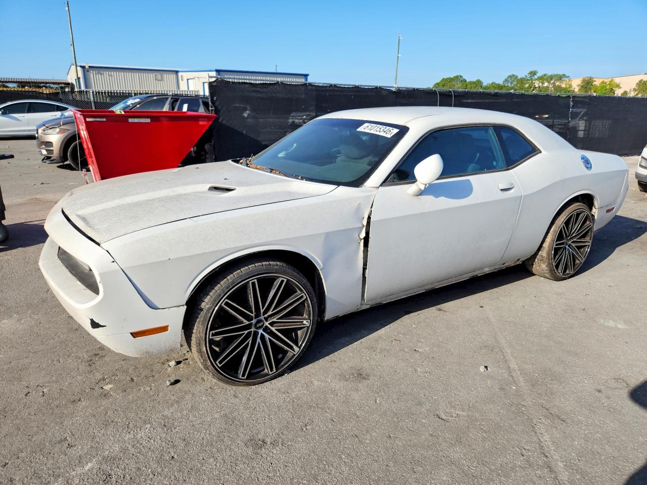 2011 Dodge Challenger White vin: 2B3CJ4DG9BH511036