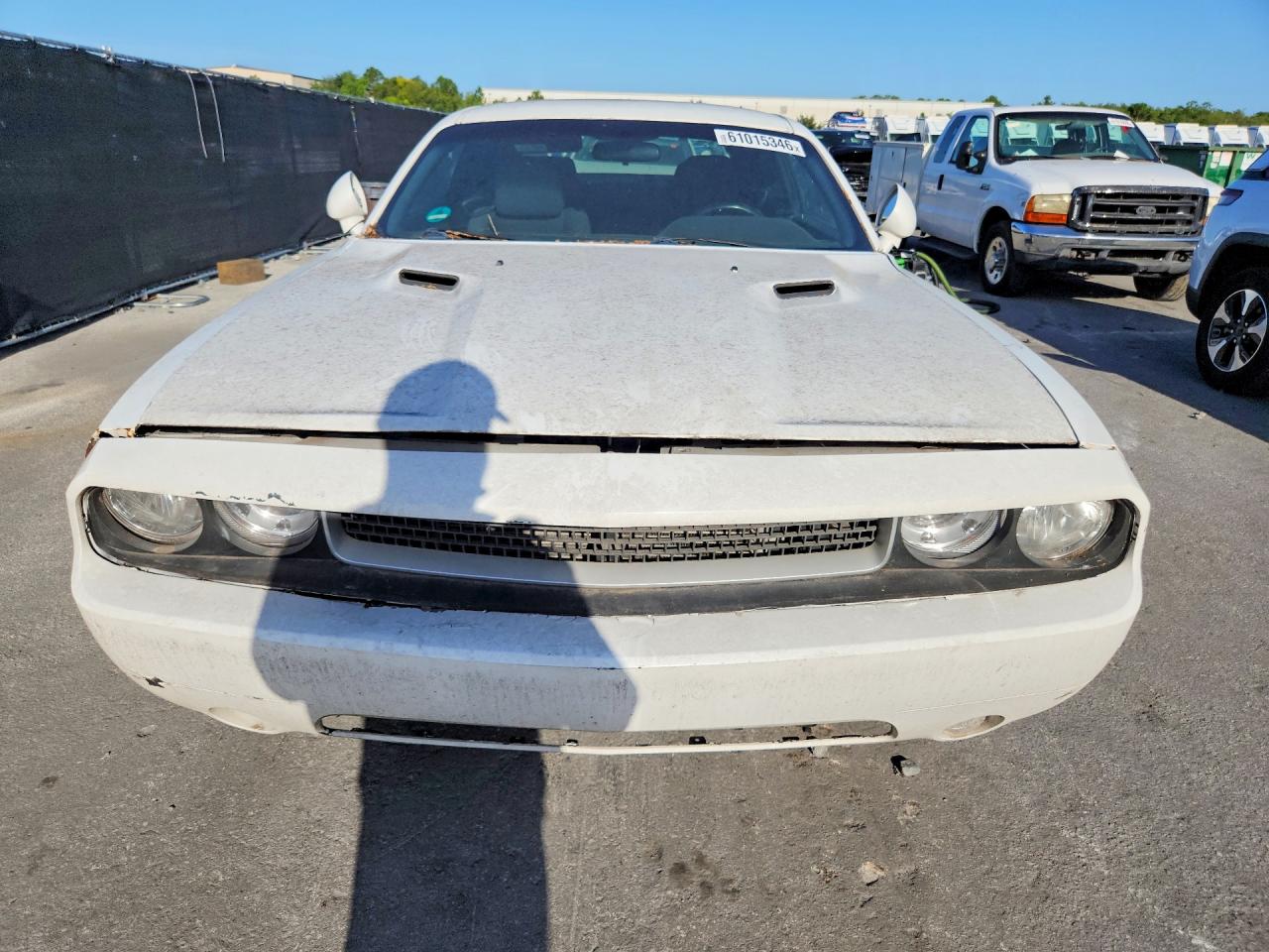 2011 Dodge Challenger White vin: 2B3CJ4DG9BH511036