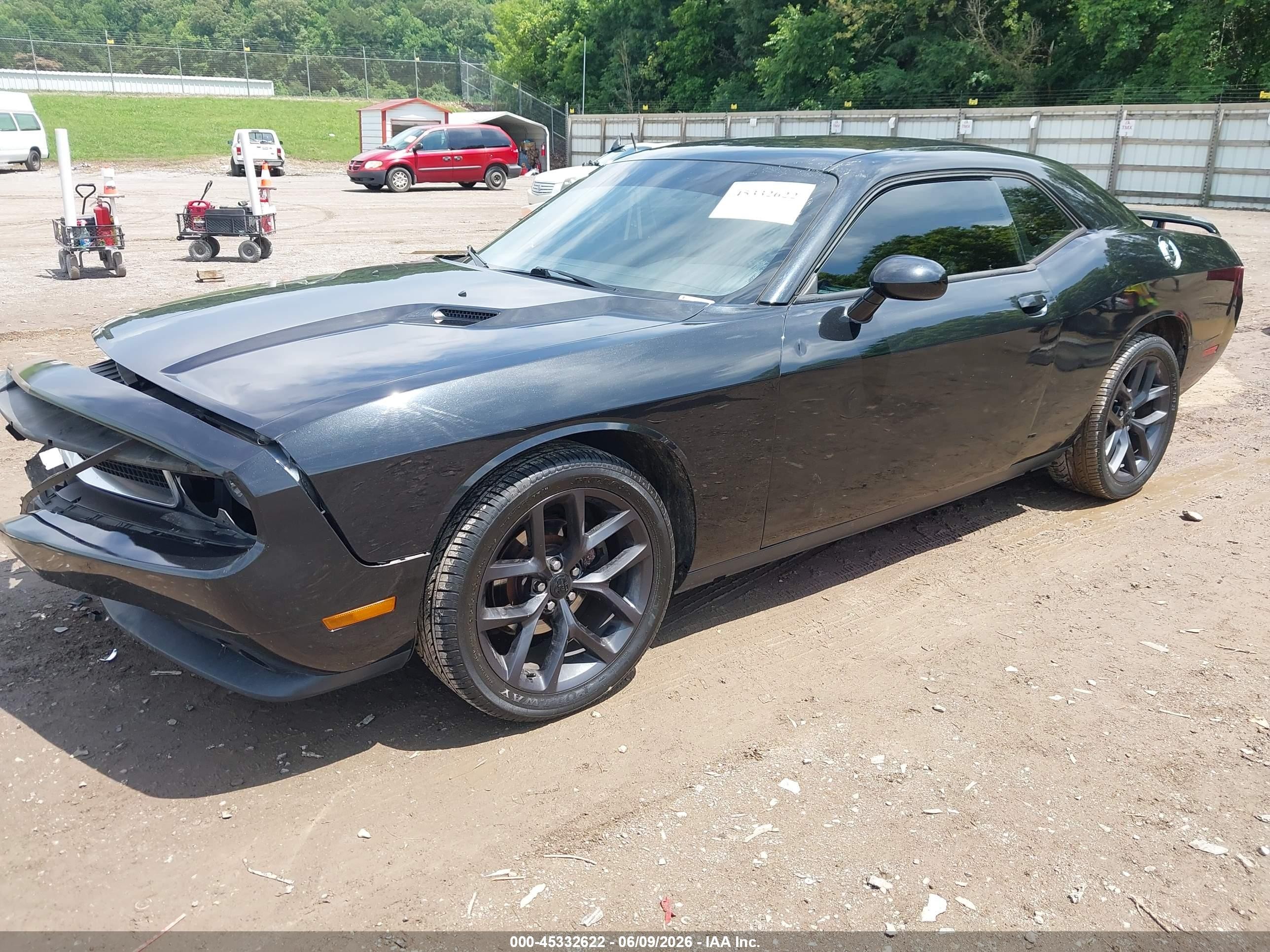 2011 Dodge Challenger   Black vin: 2B3CJ4DG9BH569891
